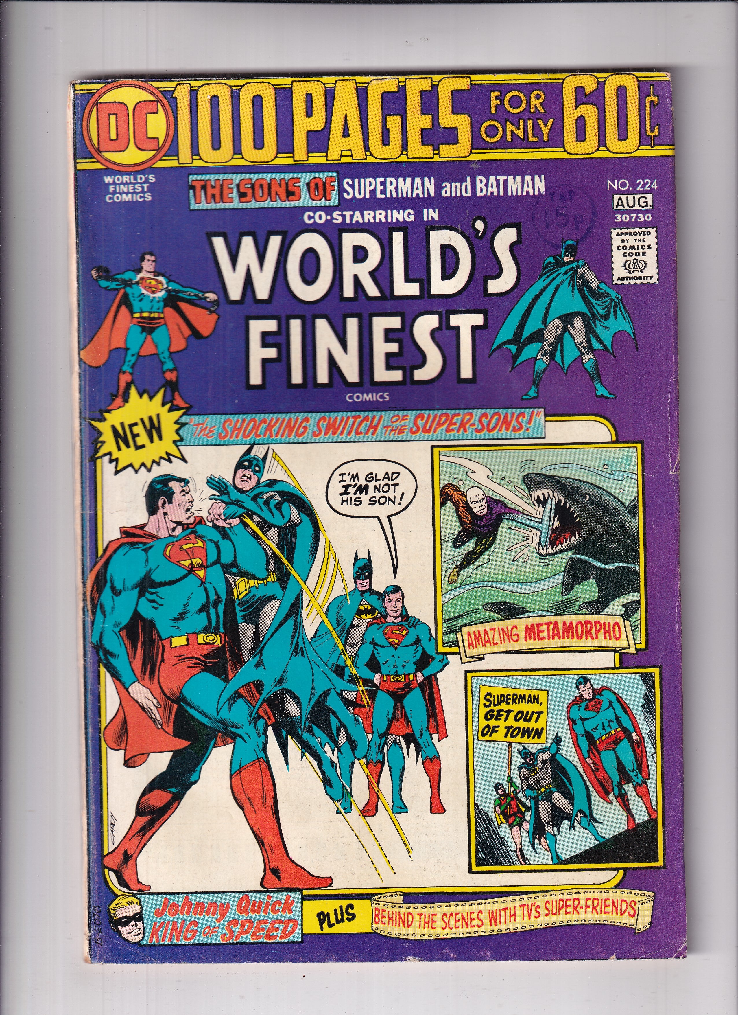 WORLD'S FINEST #224 - Slab City Comics 