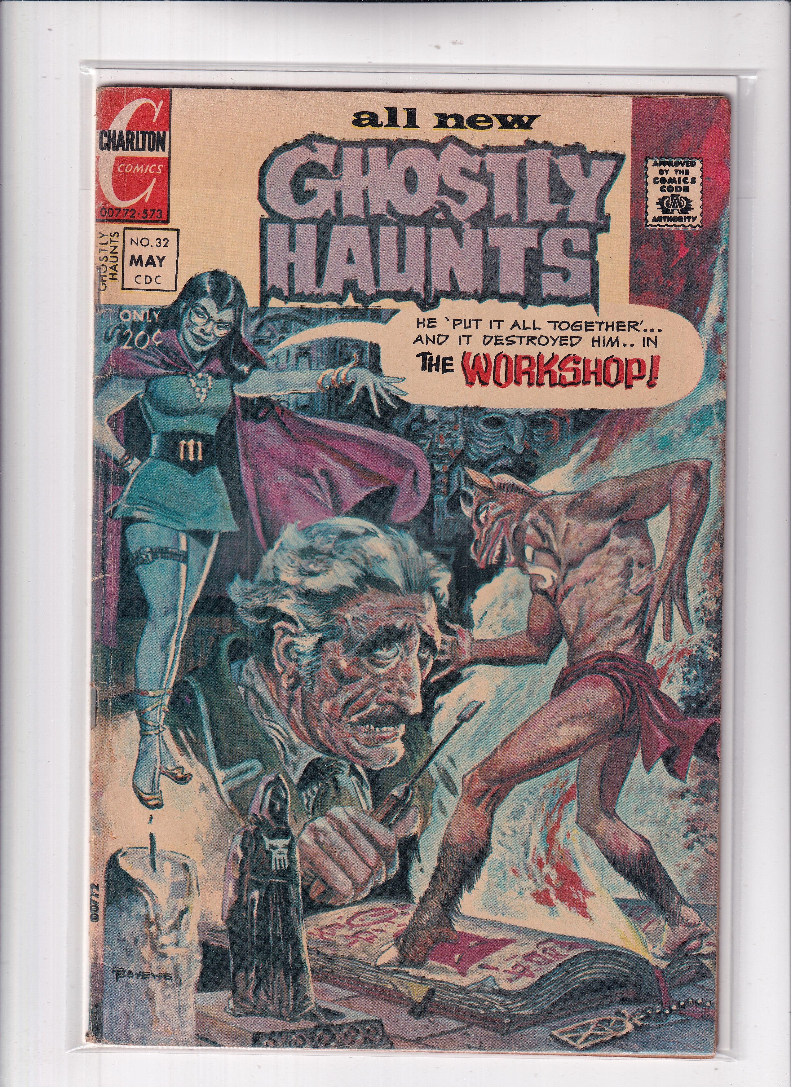 GHOSTLY HAUNTS #32 - Slab City Comics 