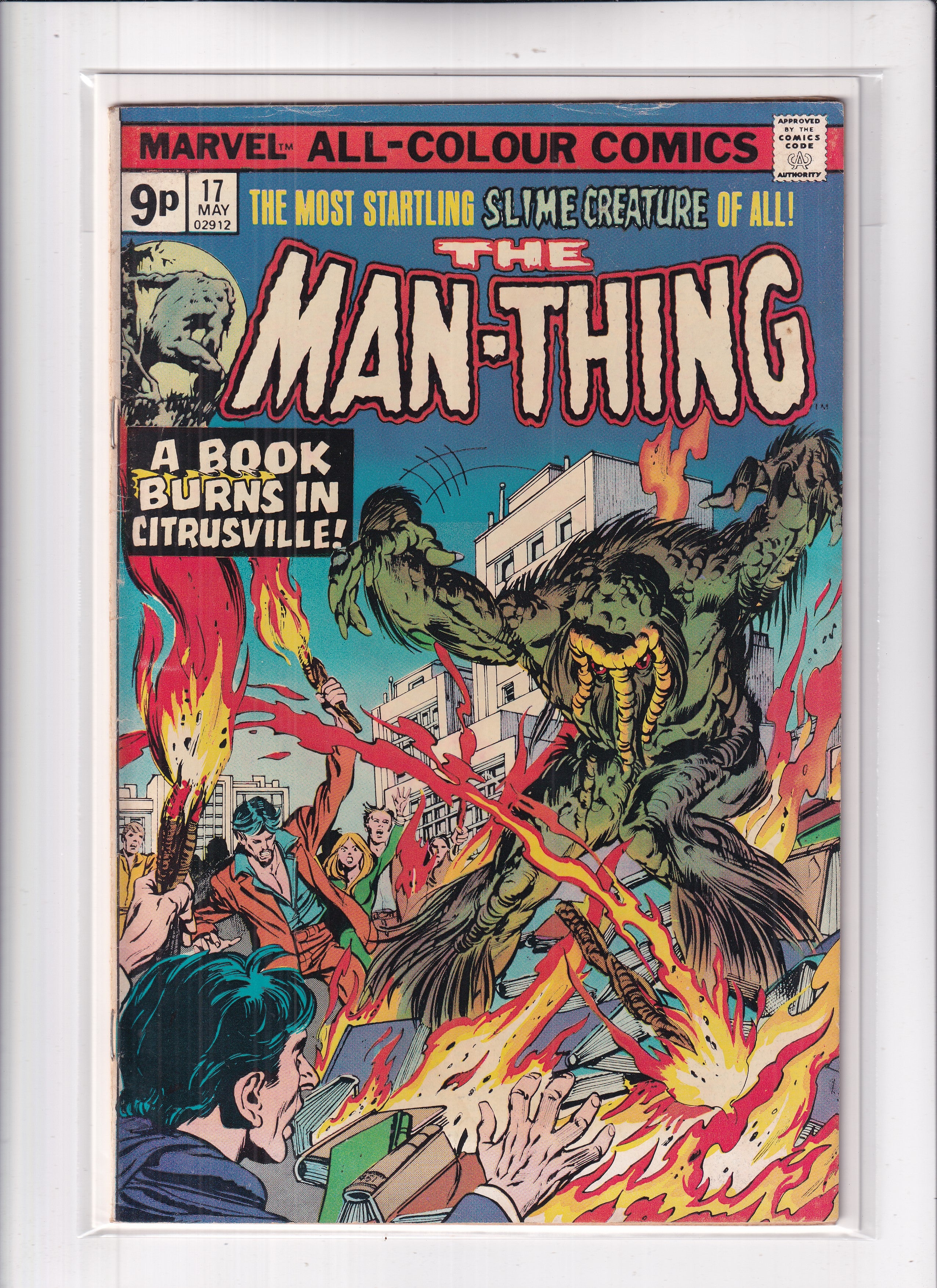 MAN-THING #17 - Slab City Comics 