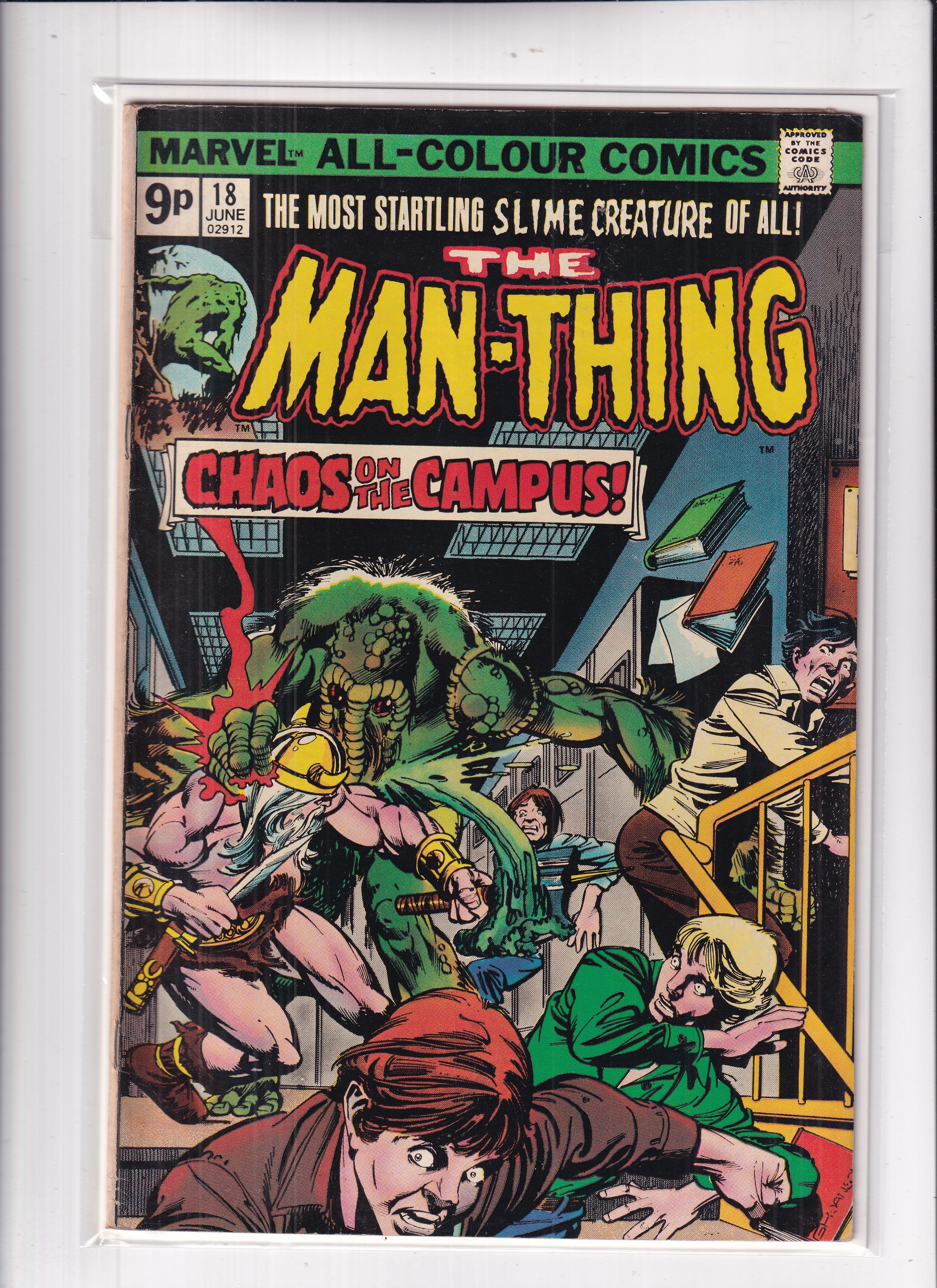 MAN-THING #18 - Slab City Comics 