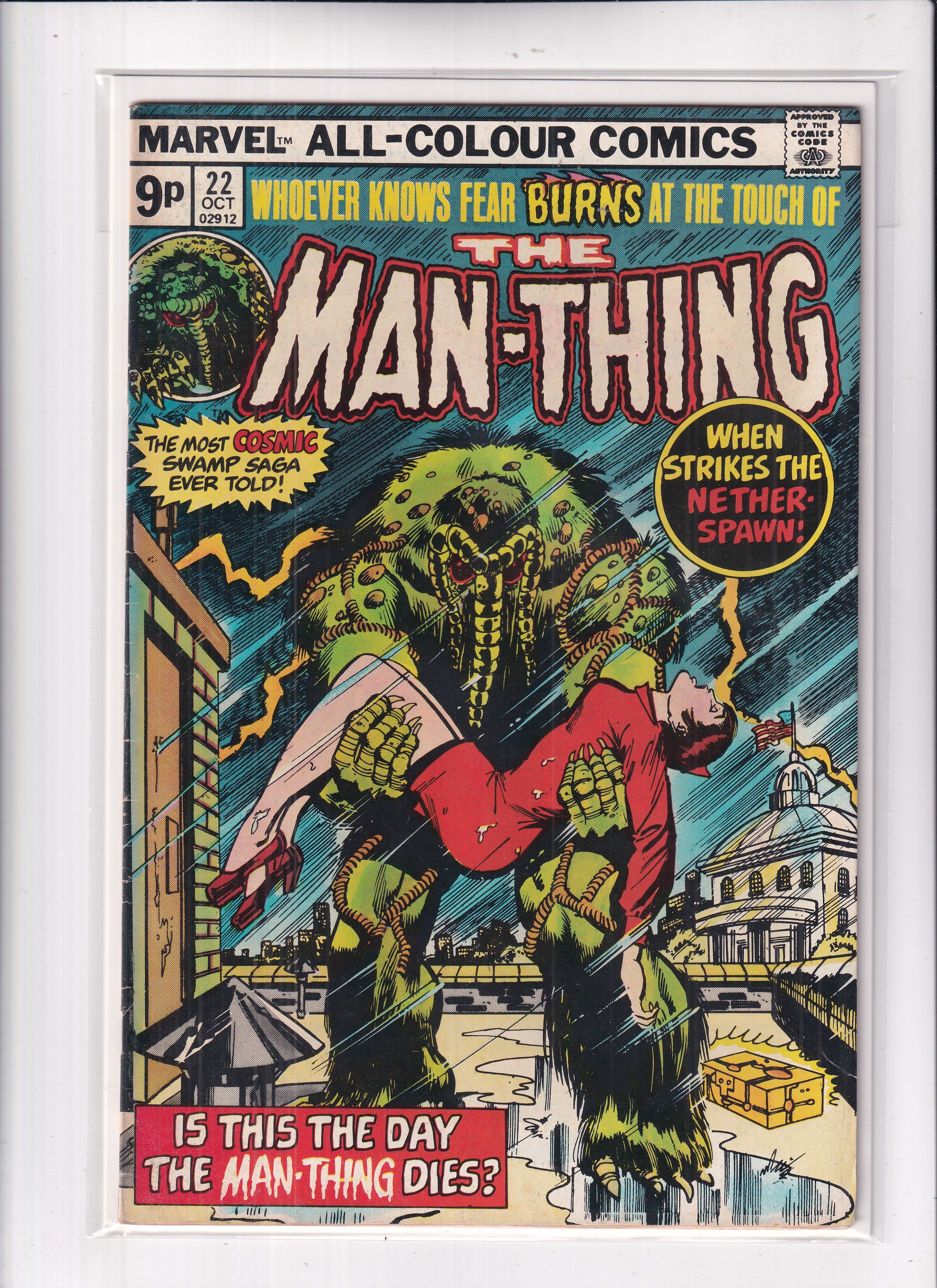 MAN-THING #22 - Slab City Comics 