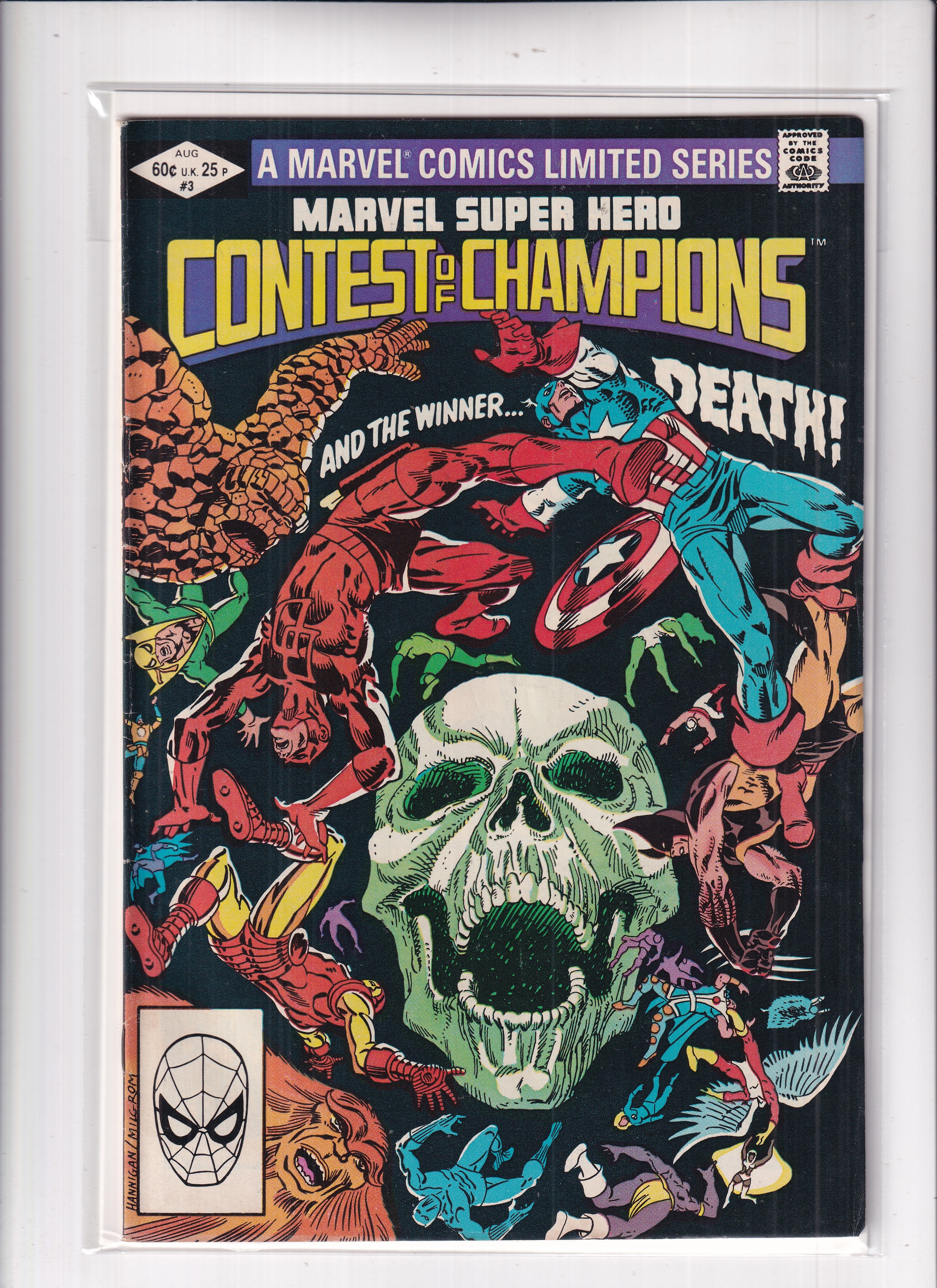 MARVEL SUPER HERO CONTEST OF CHAMPIONS #3 - Slab City Comics 