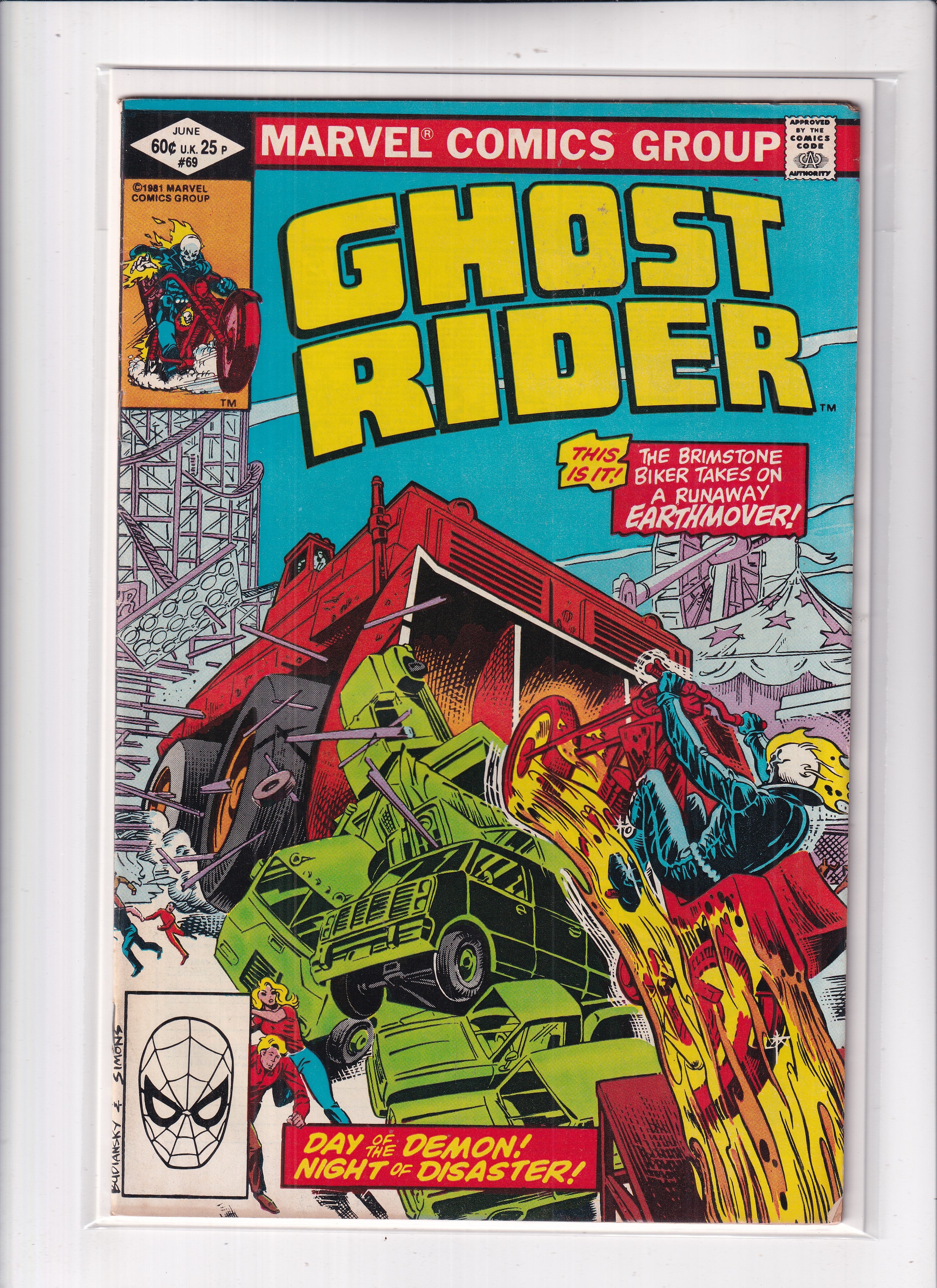 GHOST RIDER #69 - Slab City Comics 