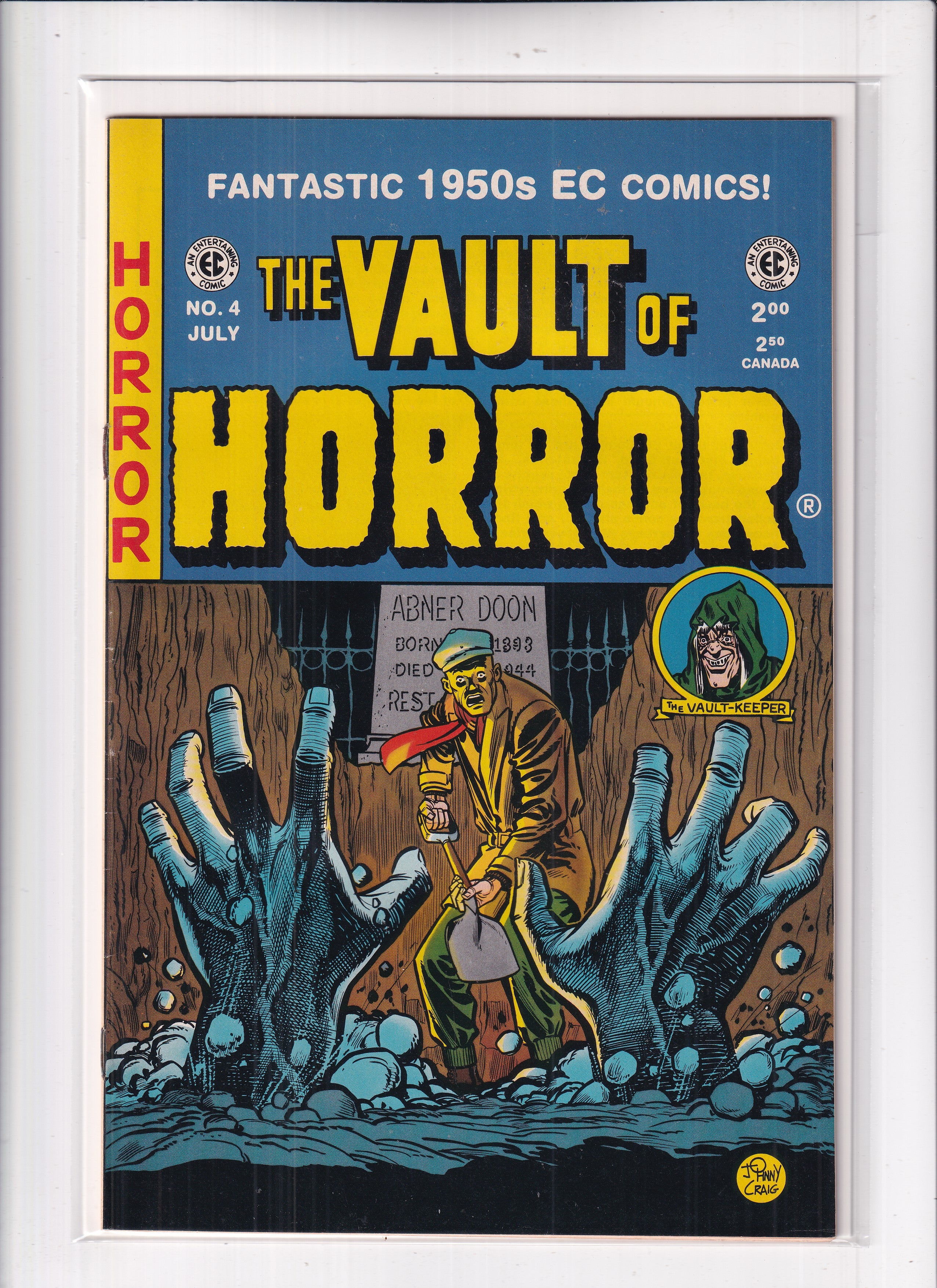 VAULT OF HORROR #4 - Slab City Comics 