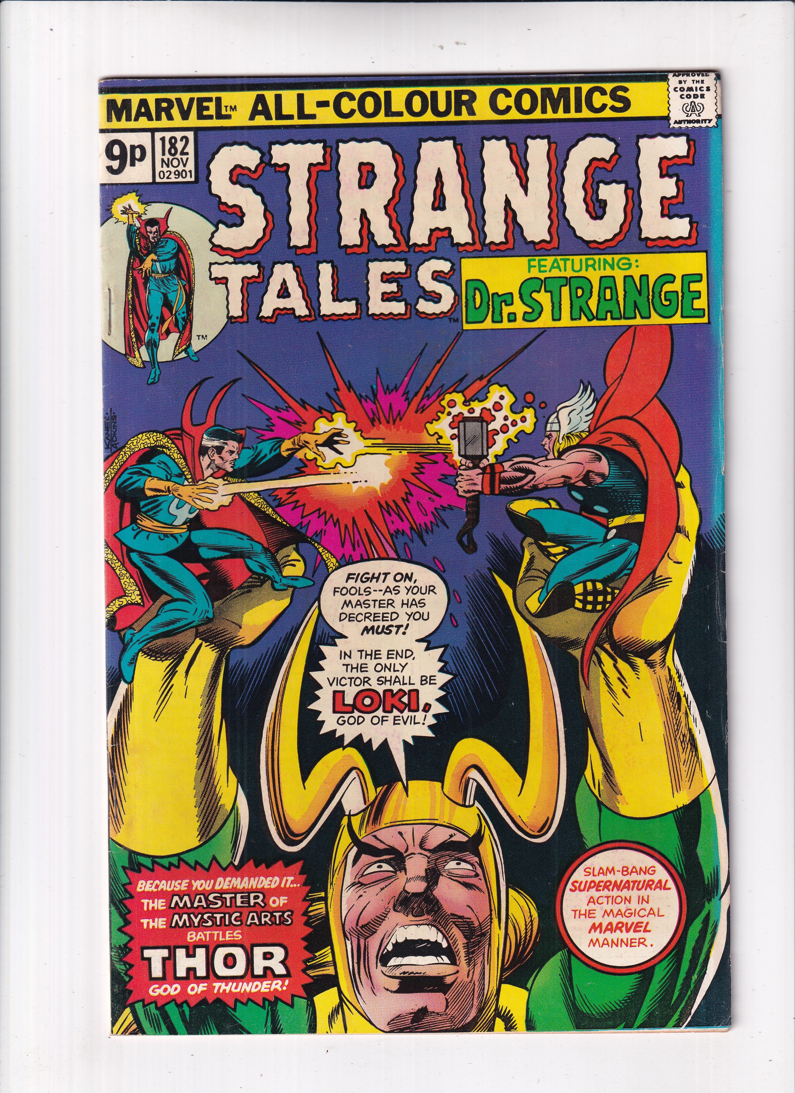 STRANGE TALES #182 - Slab City Comics 