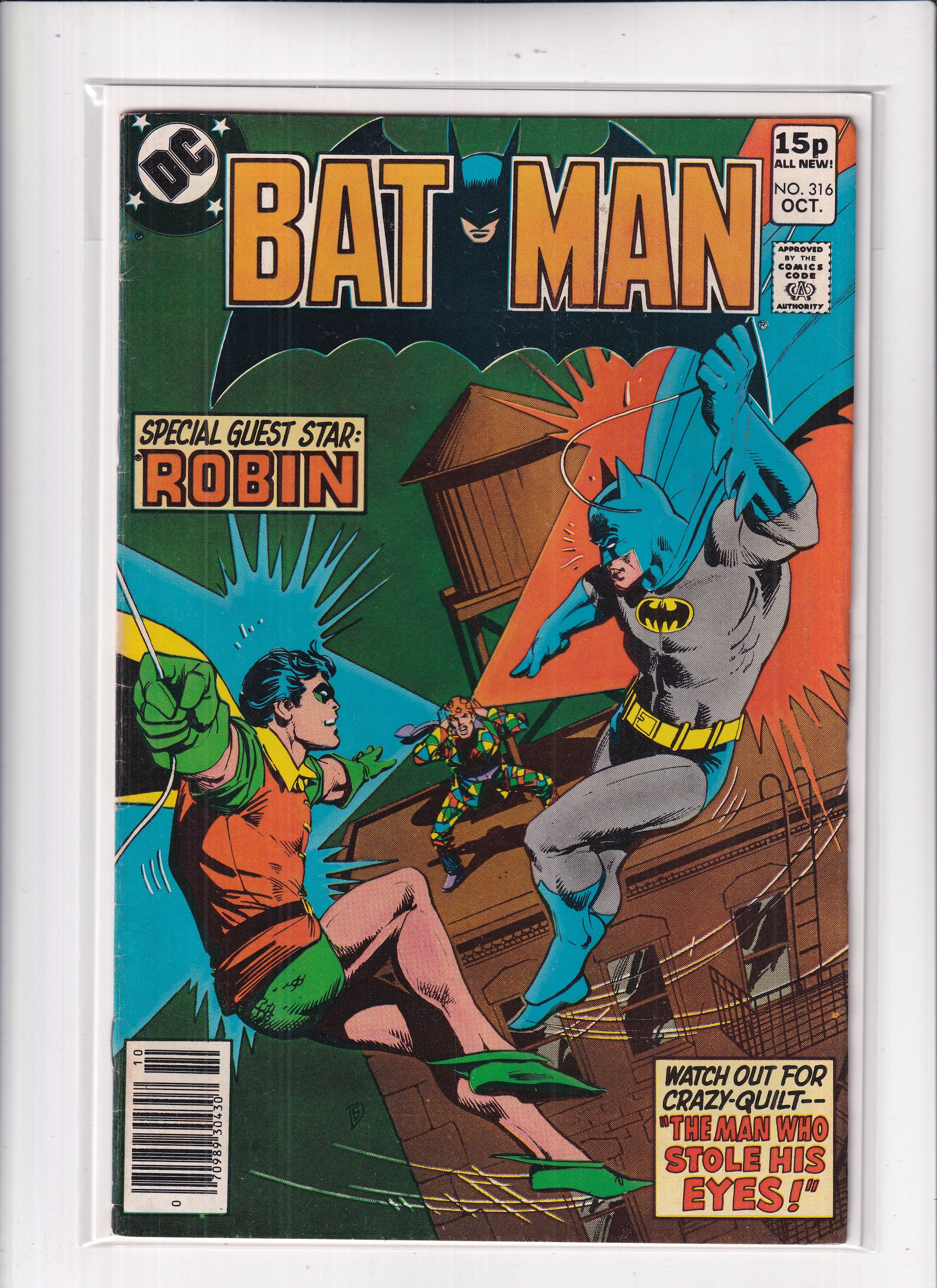 BATMAN #316 - Slab City Comics 