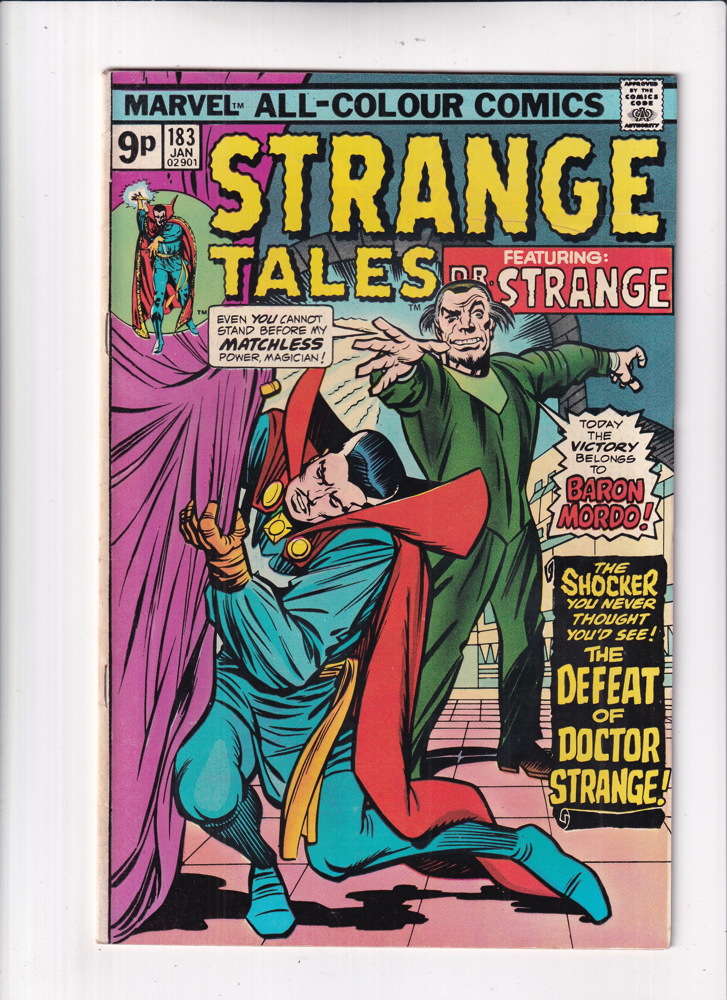 STRANGE TALES #183 - Slab City Comics 