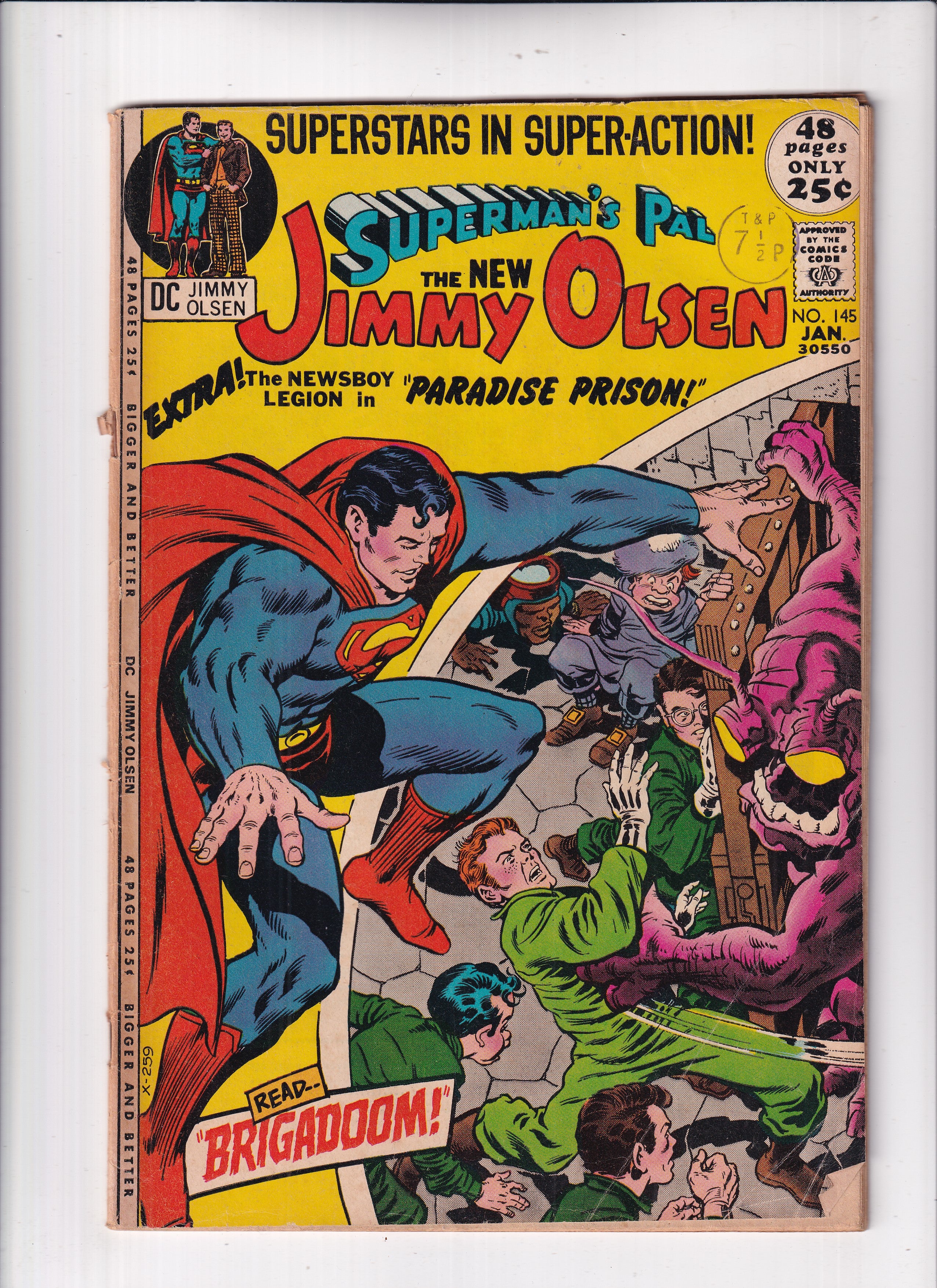 SUPERMAN'S PAL JIMMY OLSEN #145 (DETACHED) - Slab City Comics 