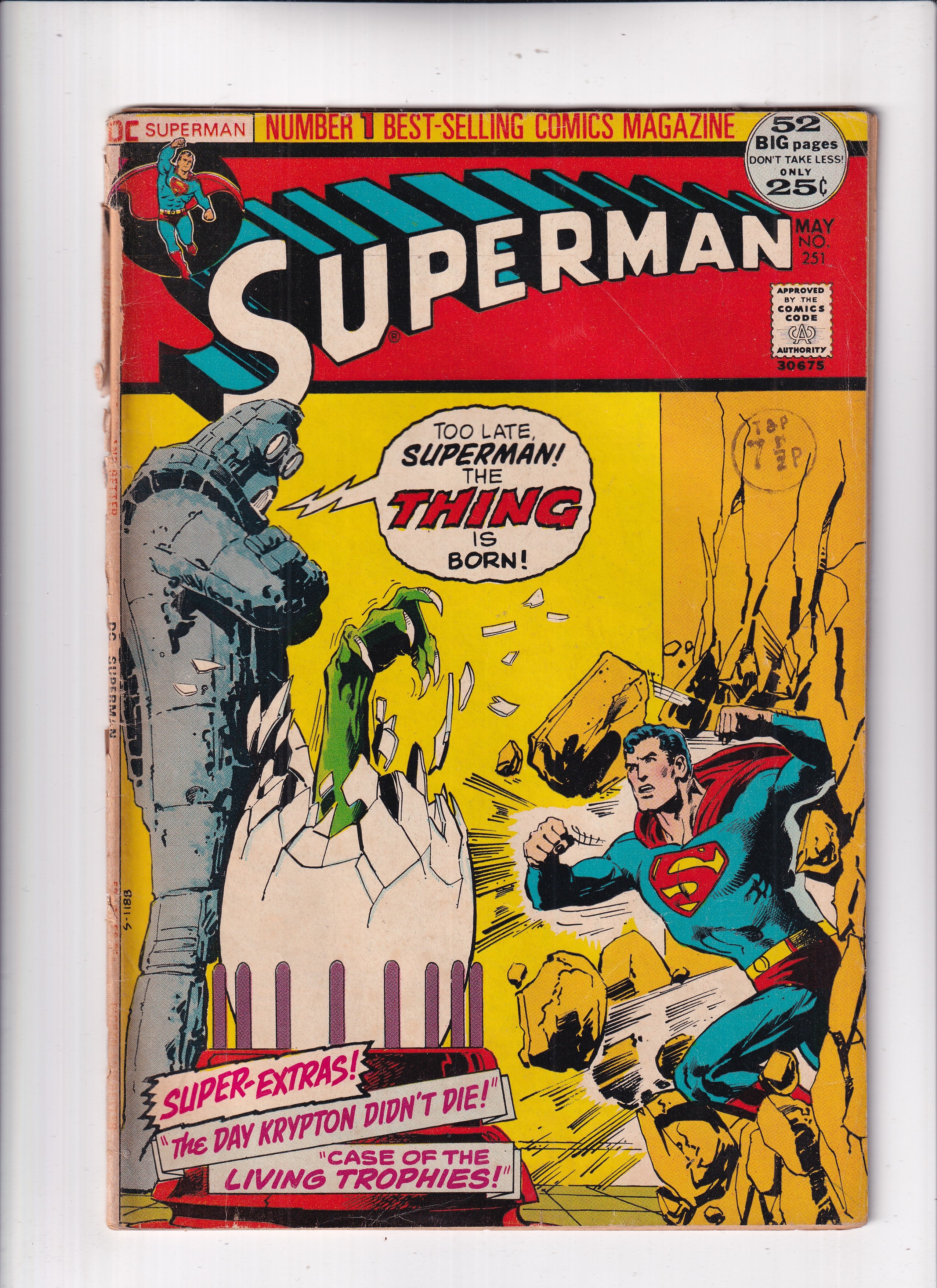 SUPERMAN #251 (DETACHED) - Slab City Comics 