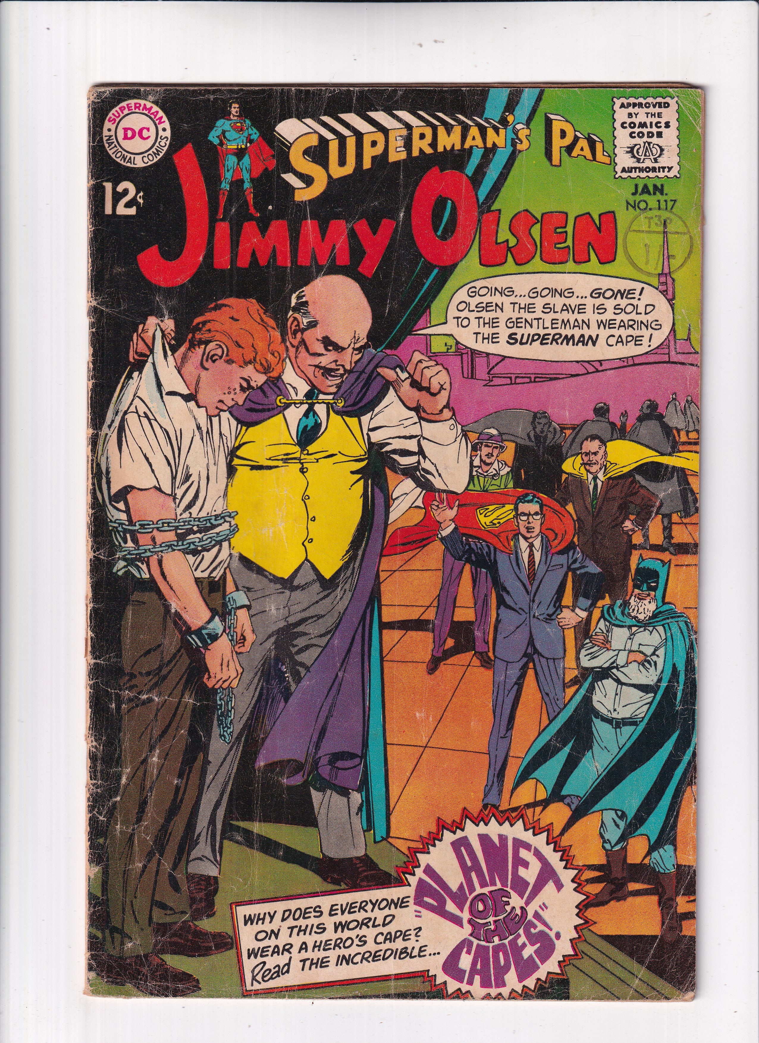 SUPERMAN'S PAL JIMMY OLSEN #117 - Slab City Comics 