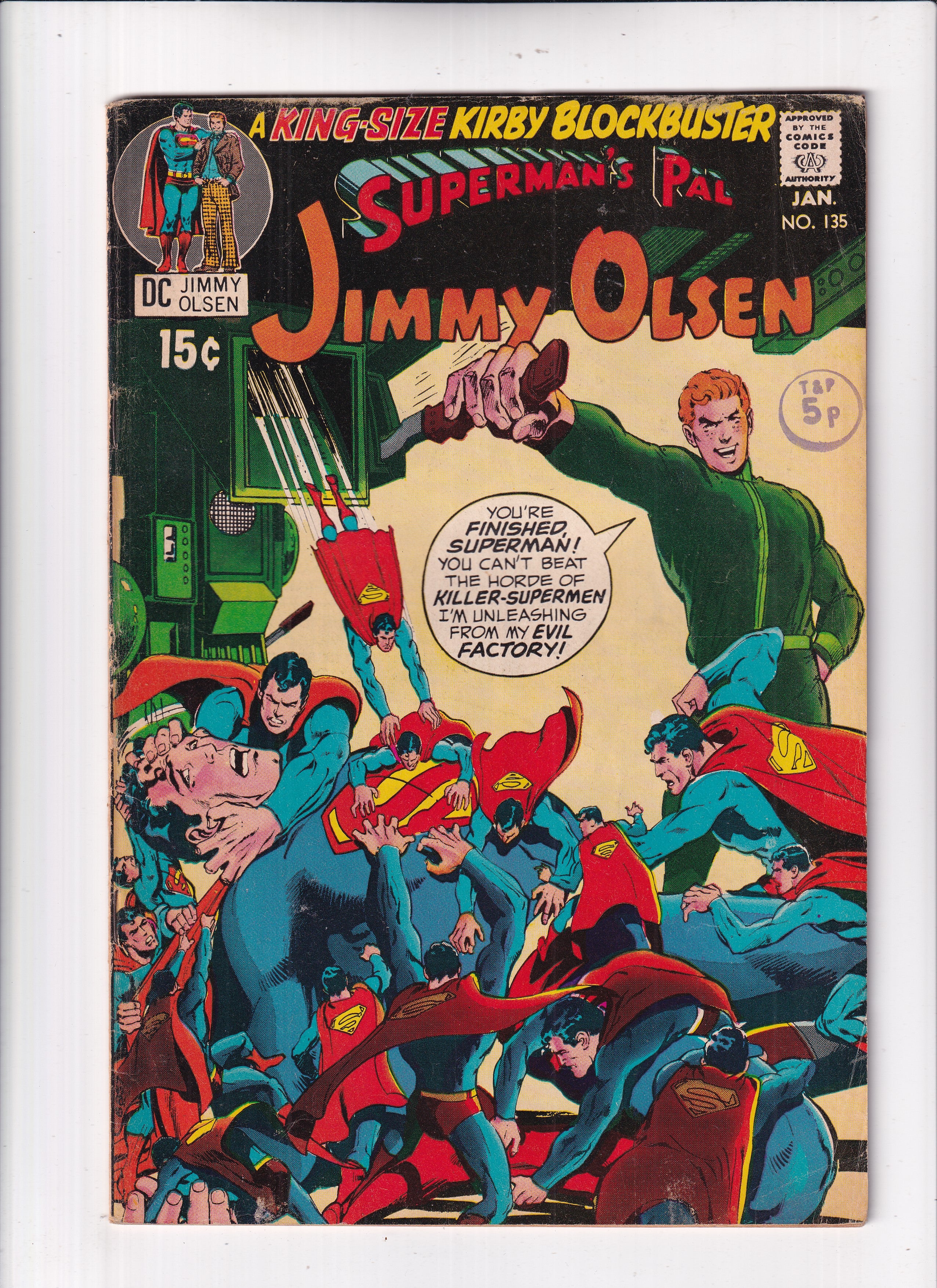 SUPERMAN'S PAL JIMMY OLSEN #135 - Slab City Comics 