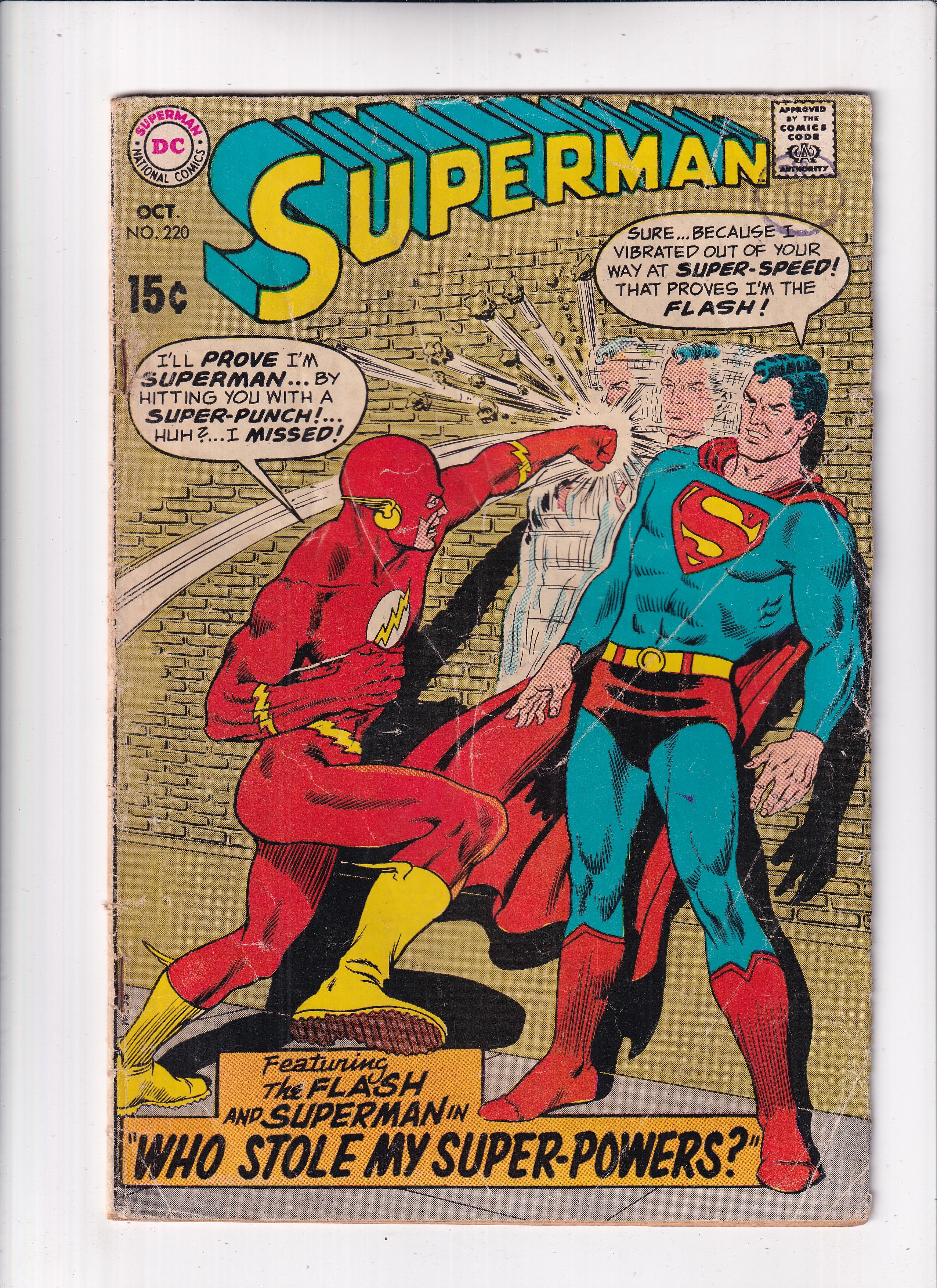 SUPERMAN #220 - Slab City Comics 