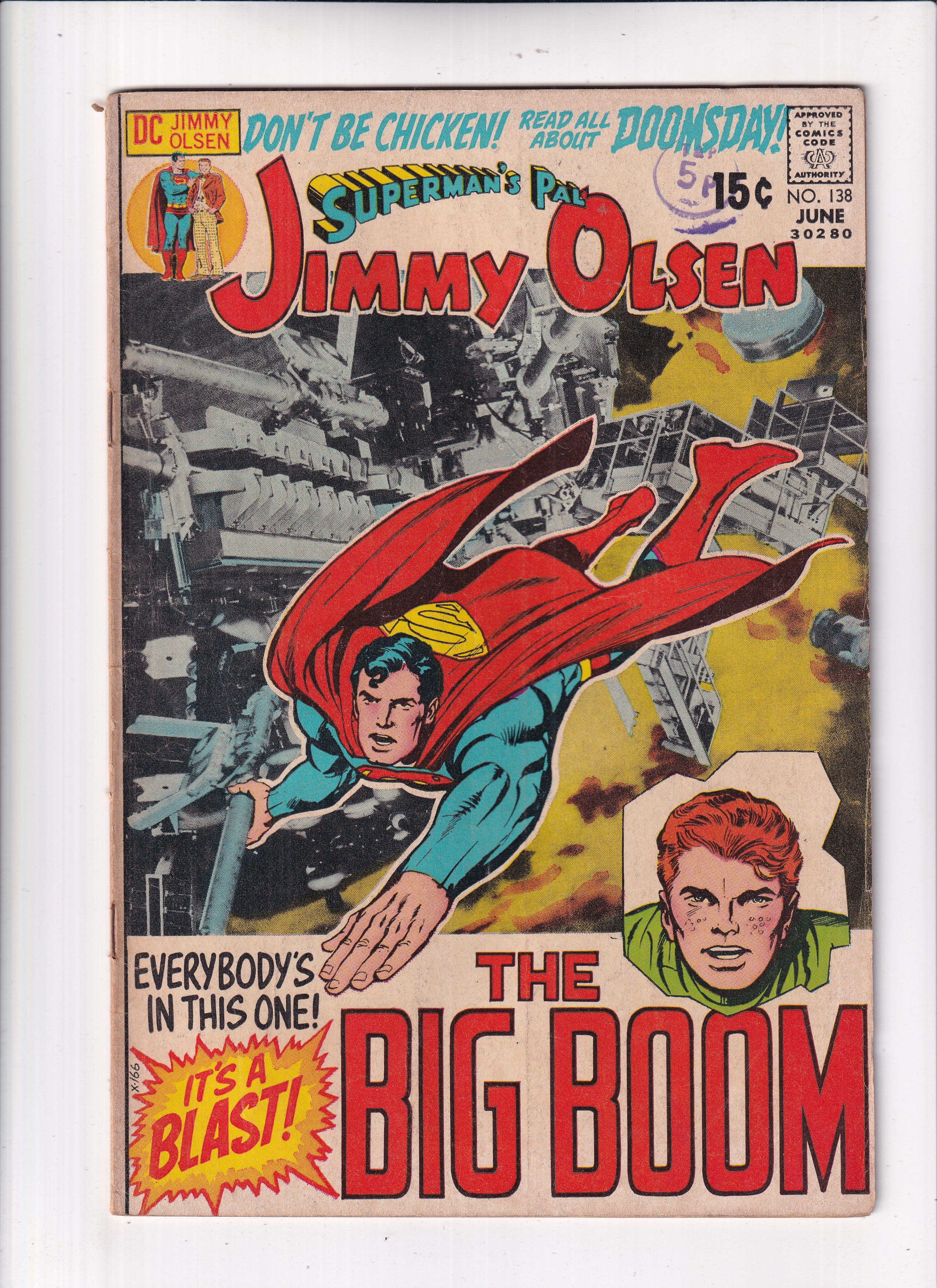 SUPERMAN'S PAL JIMMY OLSEN #138 - Slab City Comics 