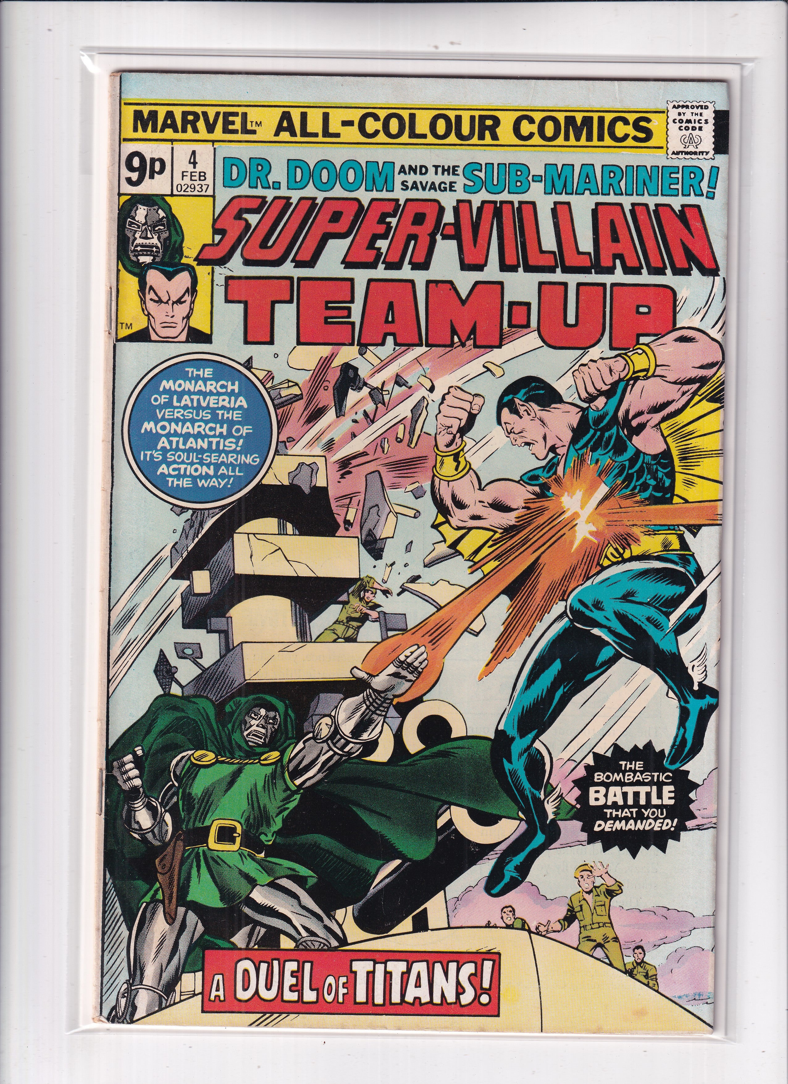SUPER-VILLAIN TEAM-UP #4 - Slab City Comics 