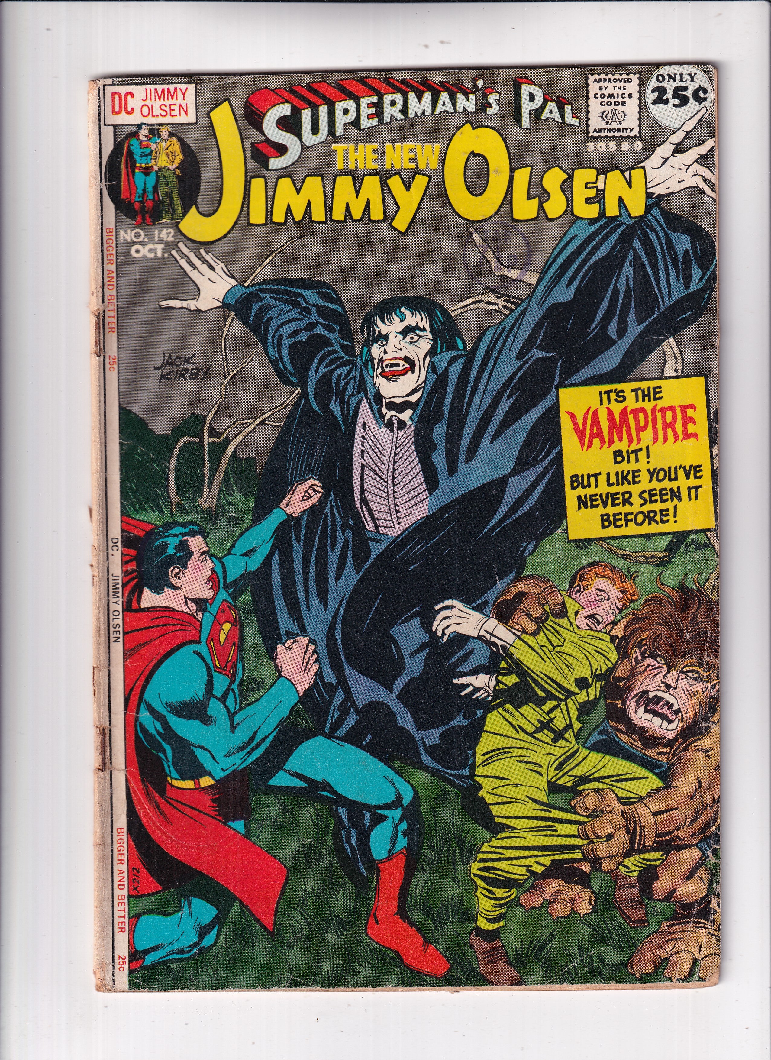 SUPERMAN'S PAL JIMMY OLSEN #142 - Slab City Comics 