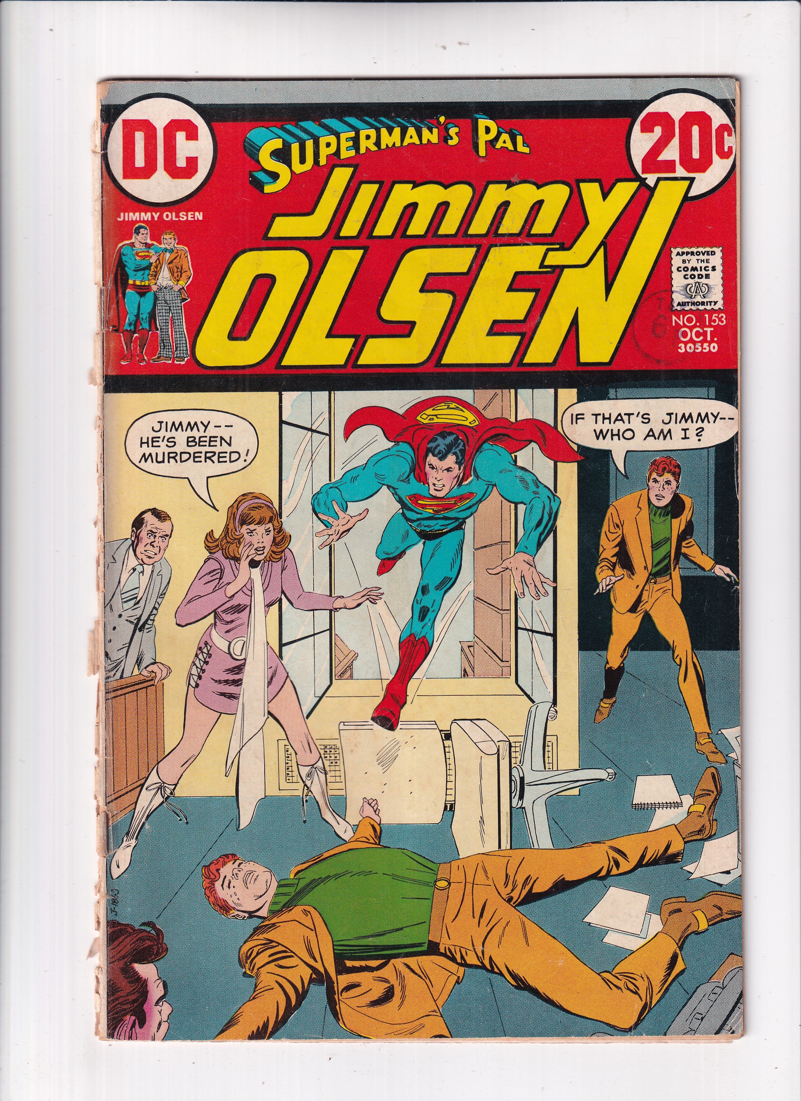 SUPERMAN'S PAL JIMMY OLSEN #153 - Slab City Comics 