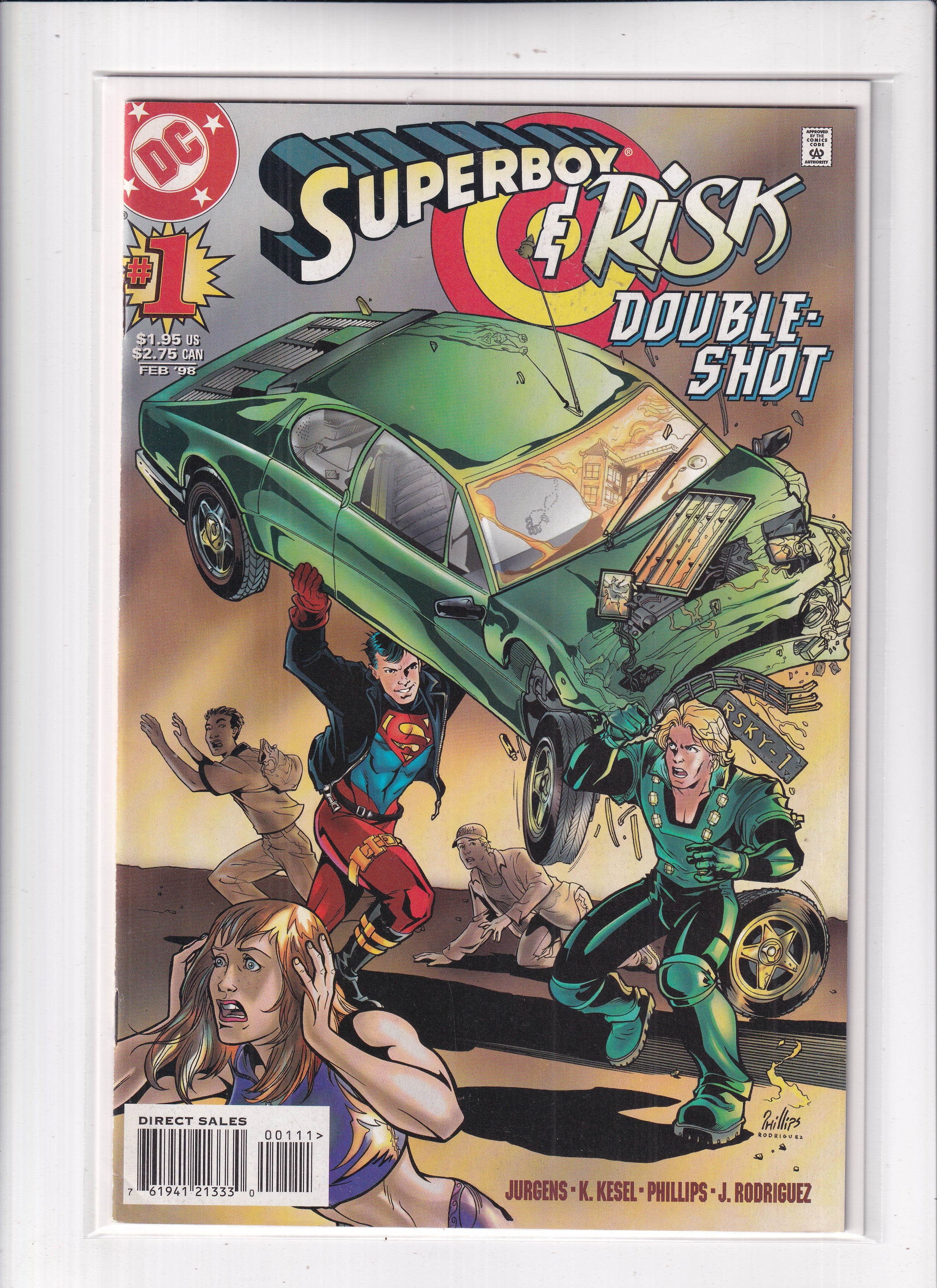 SUPERBOY & RISK DOUBLE-SHOT #1 - Slab City Comics 