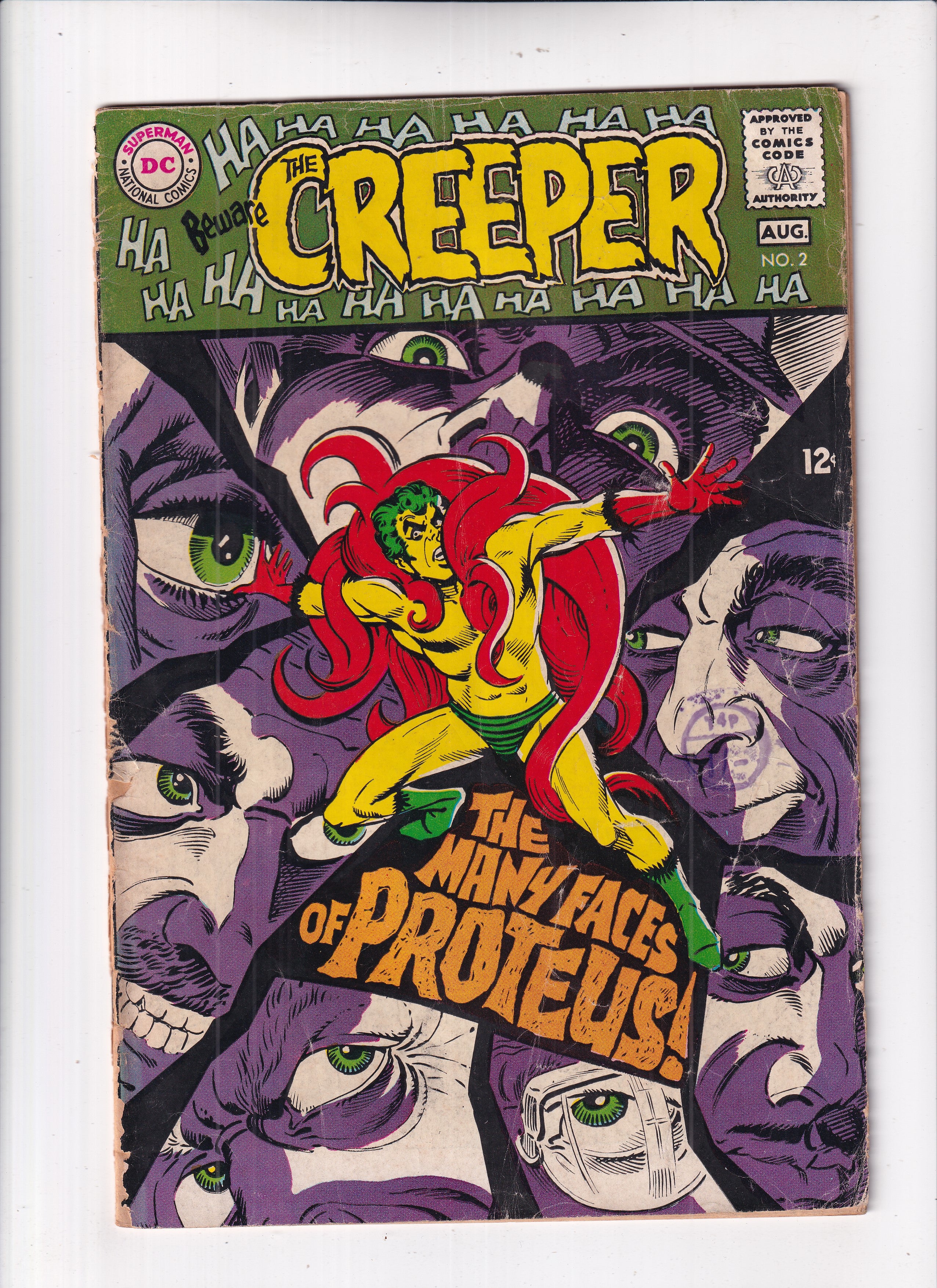 Beware the Creeper #2 (Detached Cover)