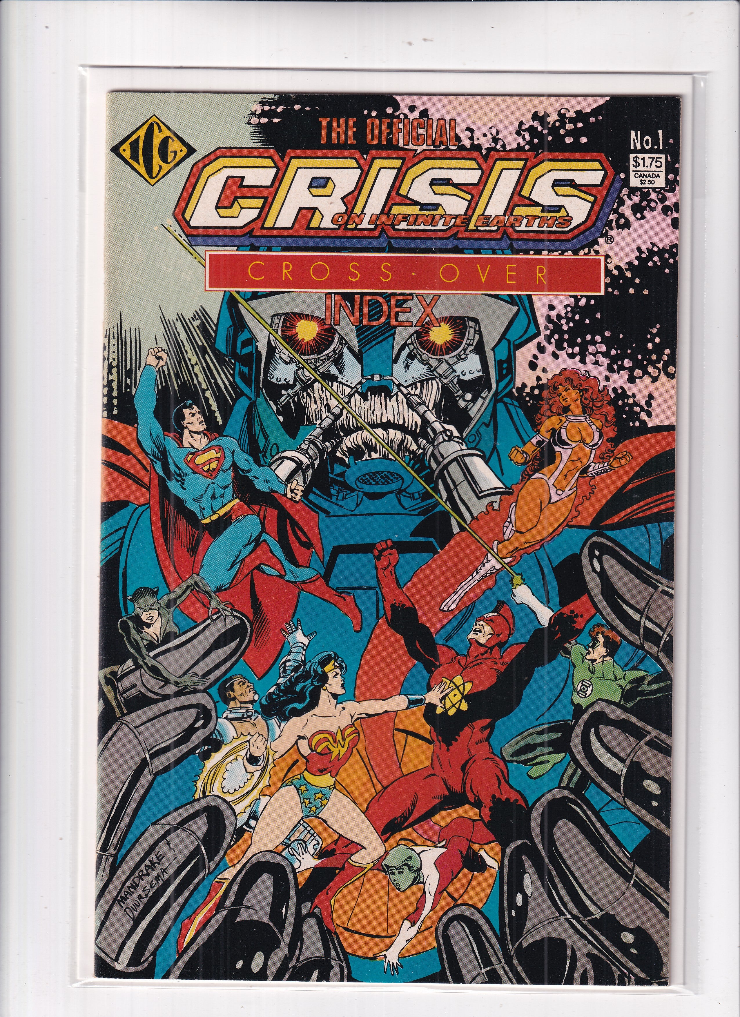 Crisis On Infinite Earths Index Cross-Over #1
