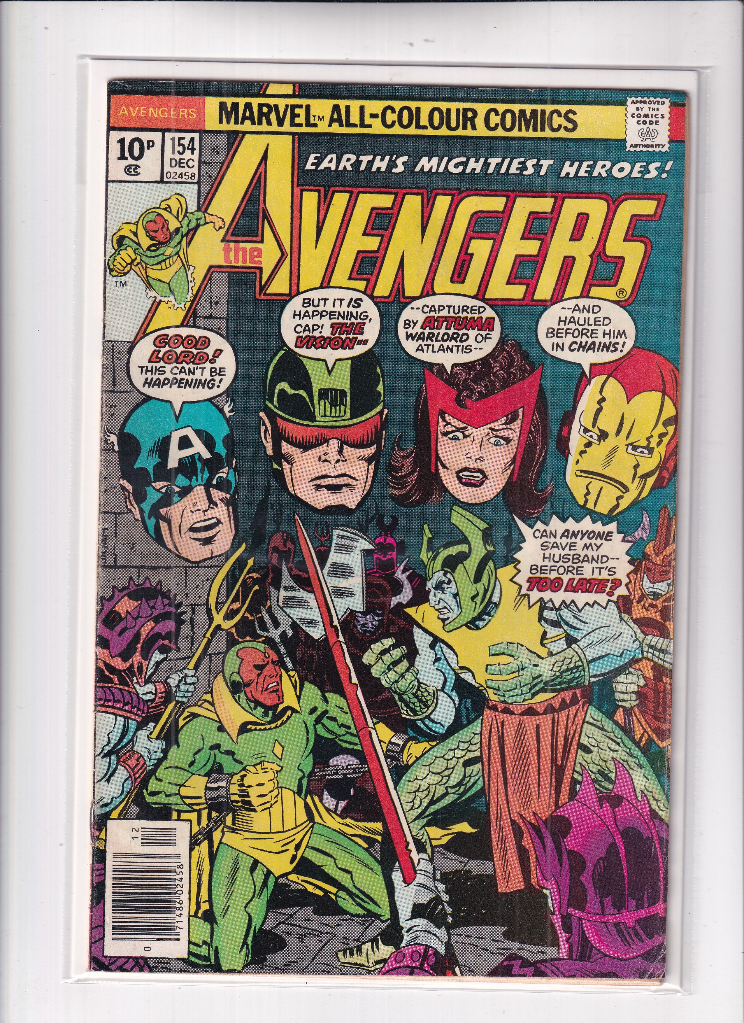 Avengers #154