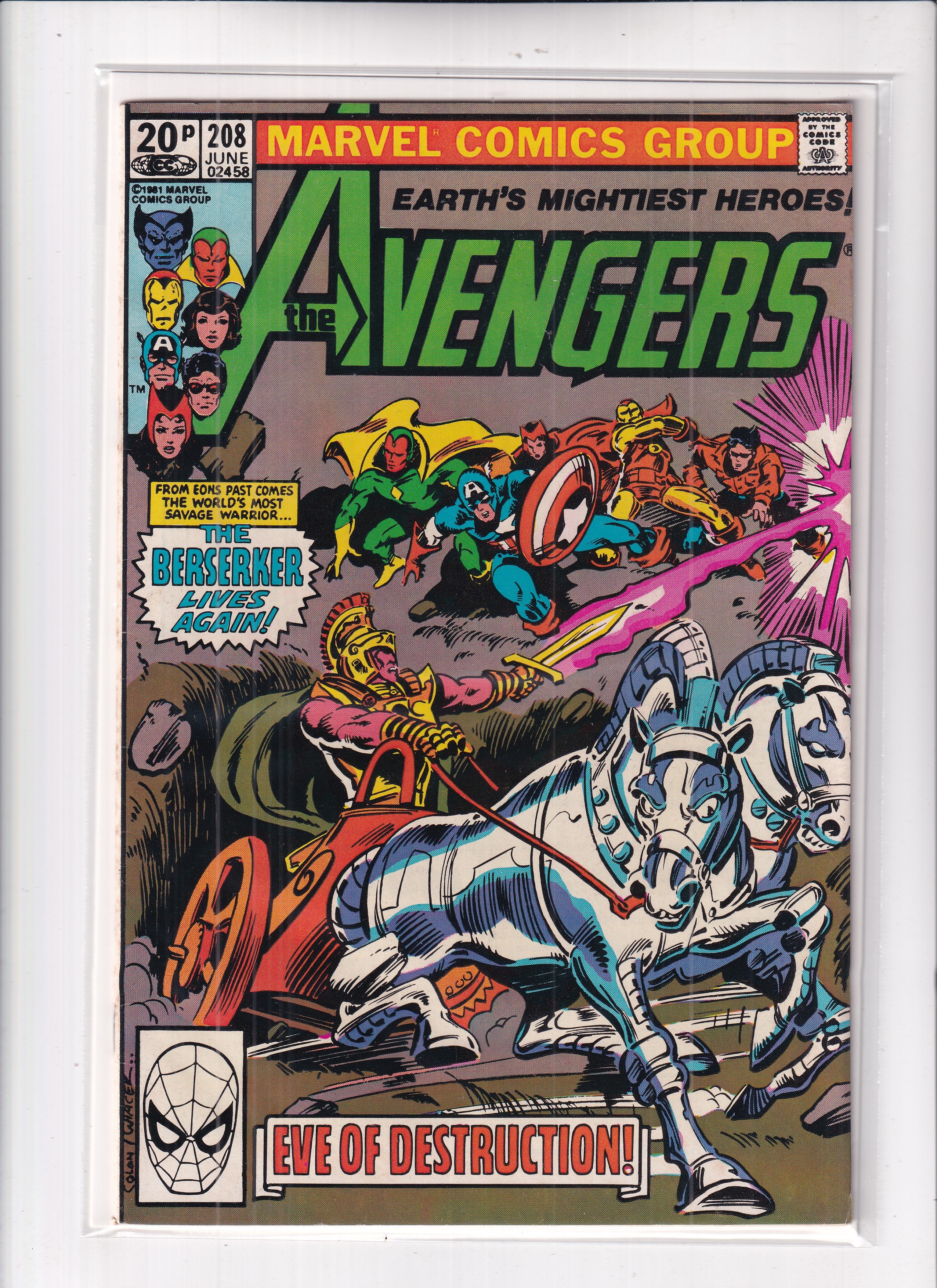 Avengers #208