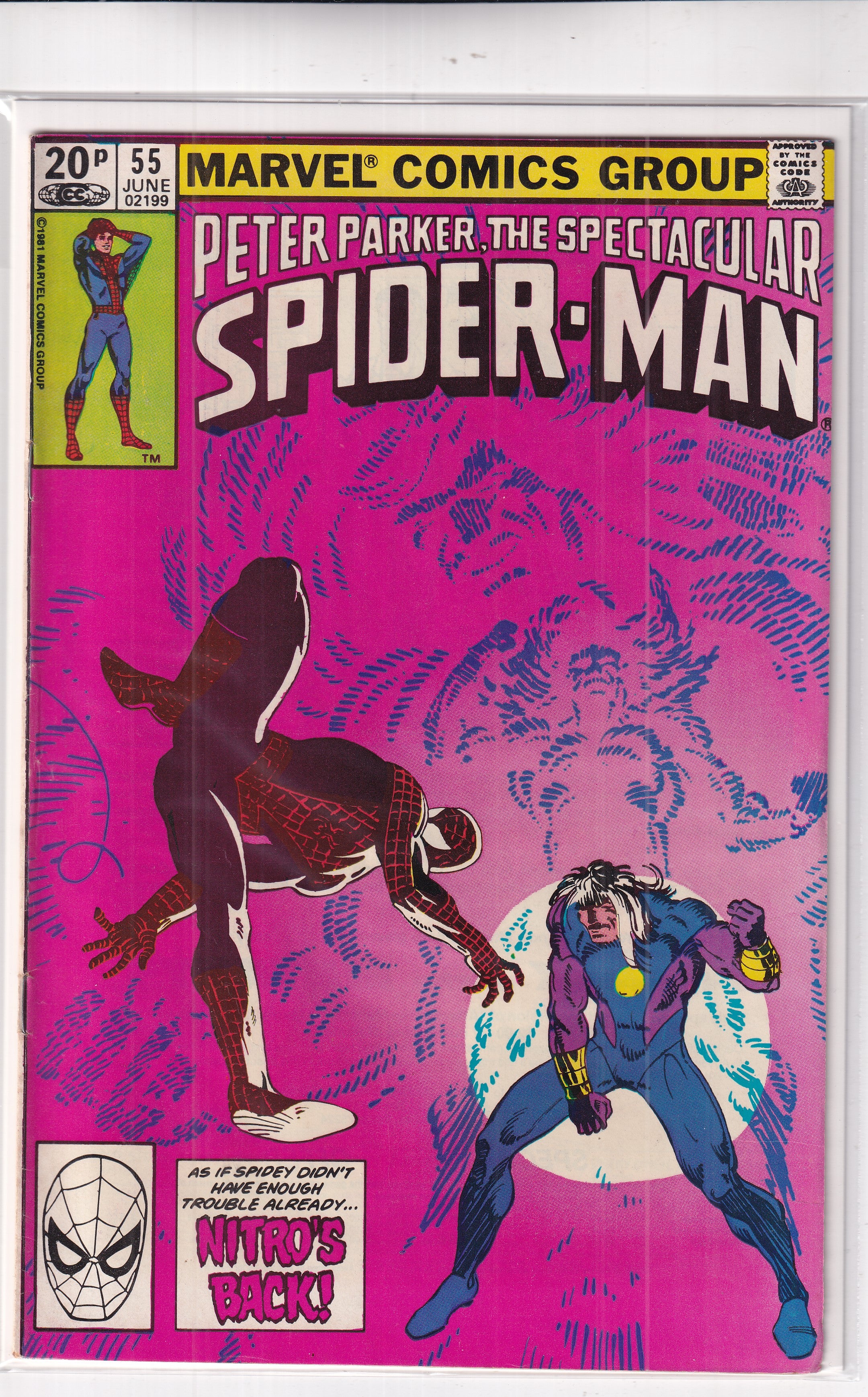 Peter Parker The Spectacular Spider-Man #55