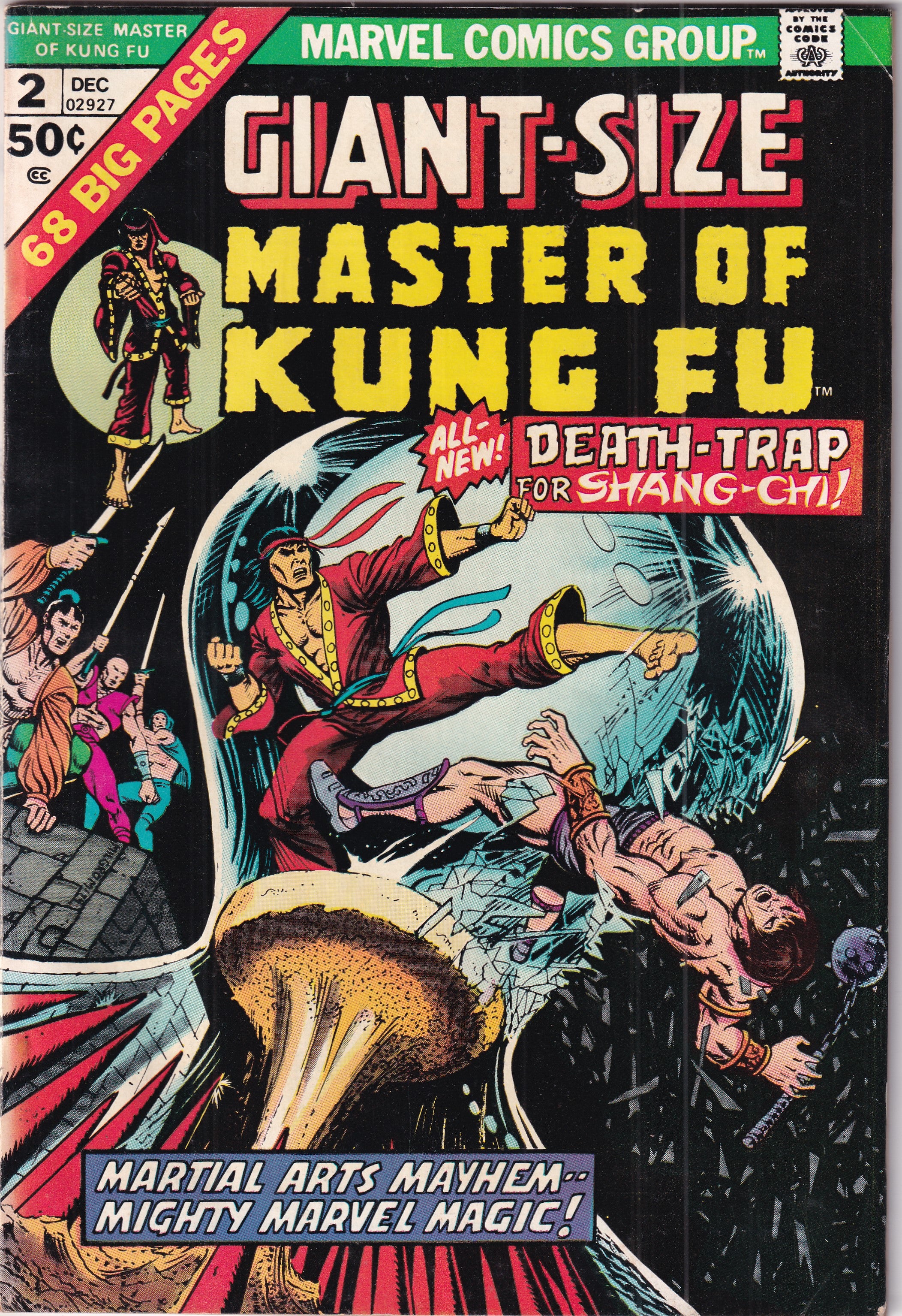 Giant-Size Master Of Kung Fu #2