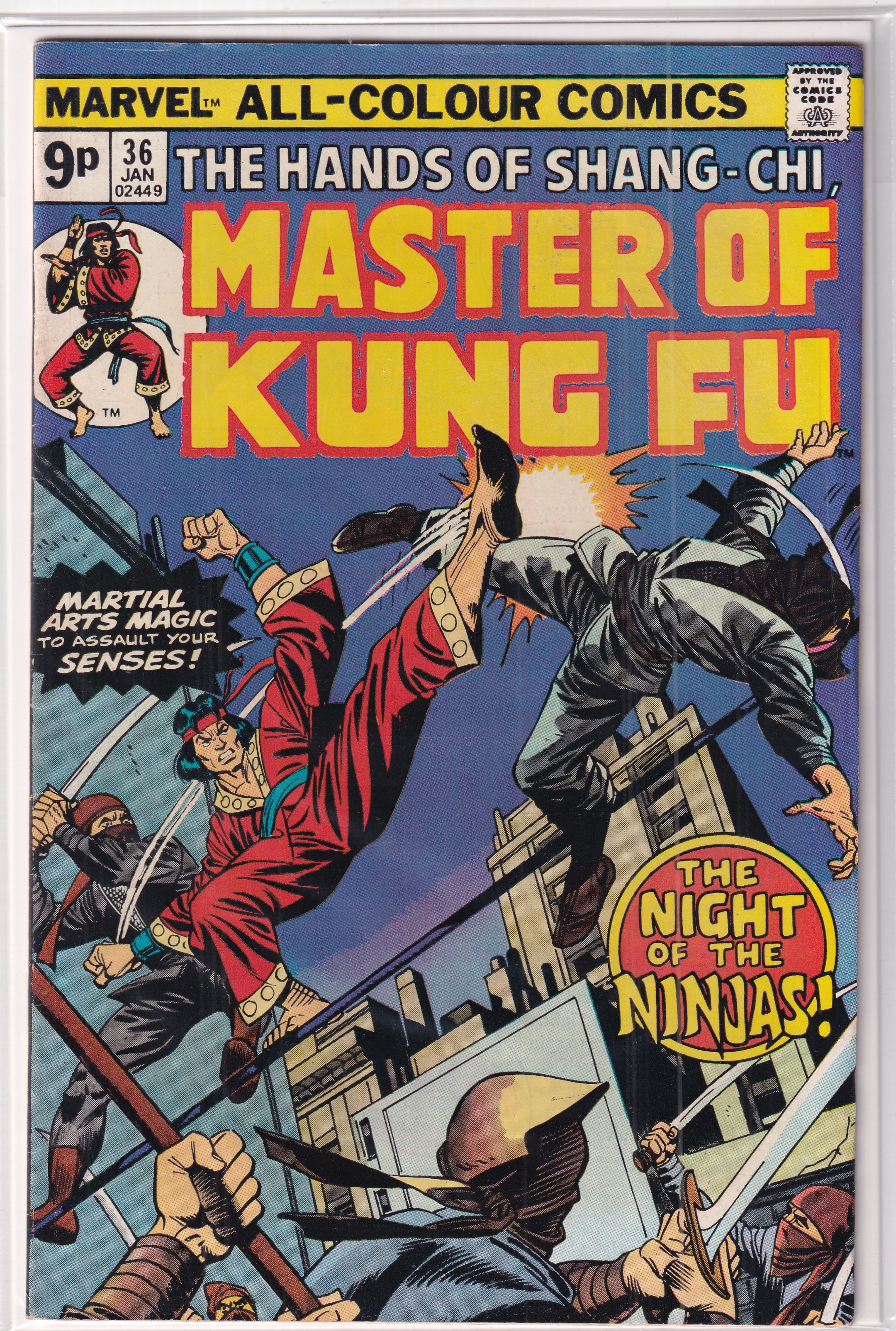 Master Of Kung Fu #36