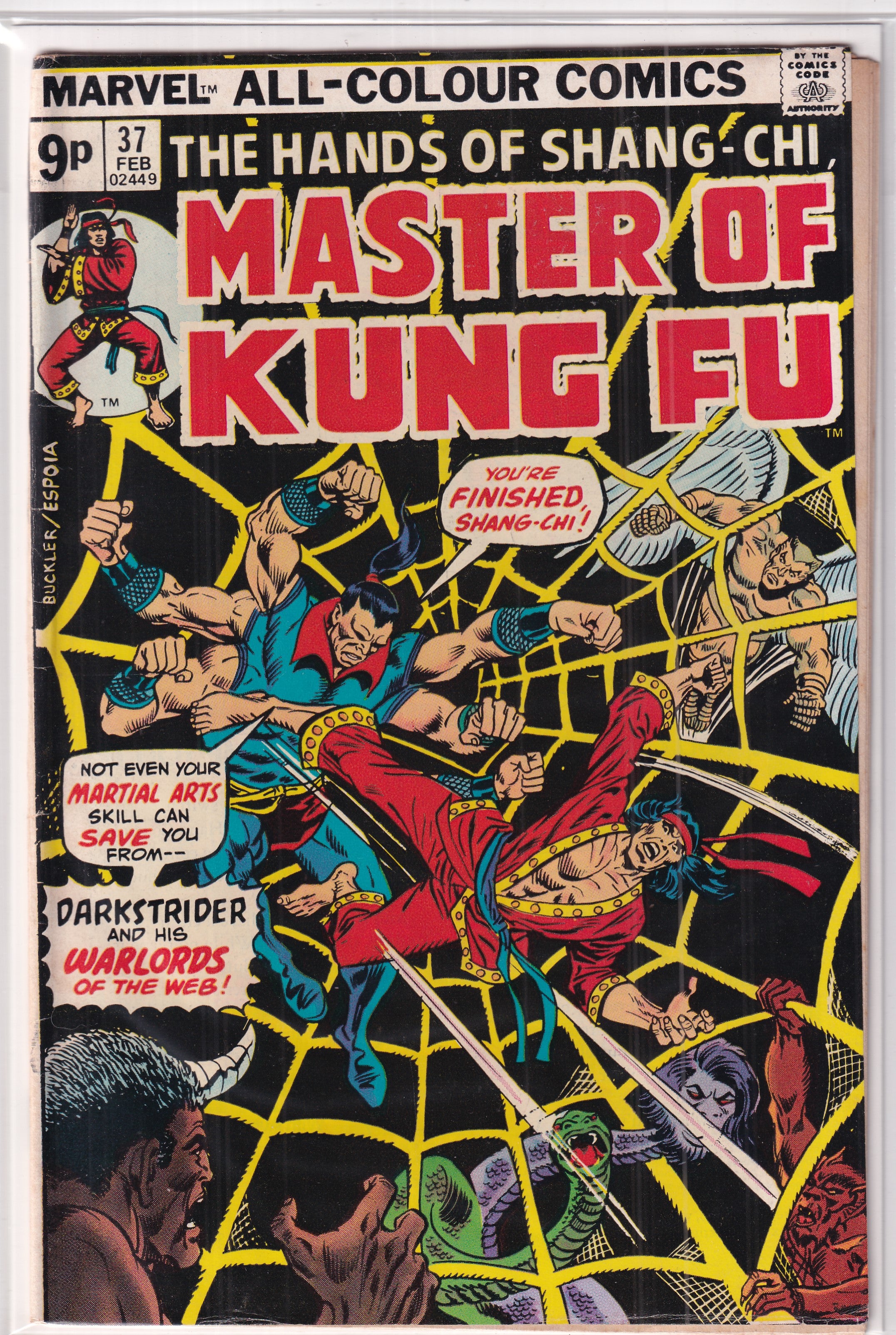 Master Of Kung Fu #37