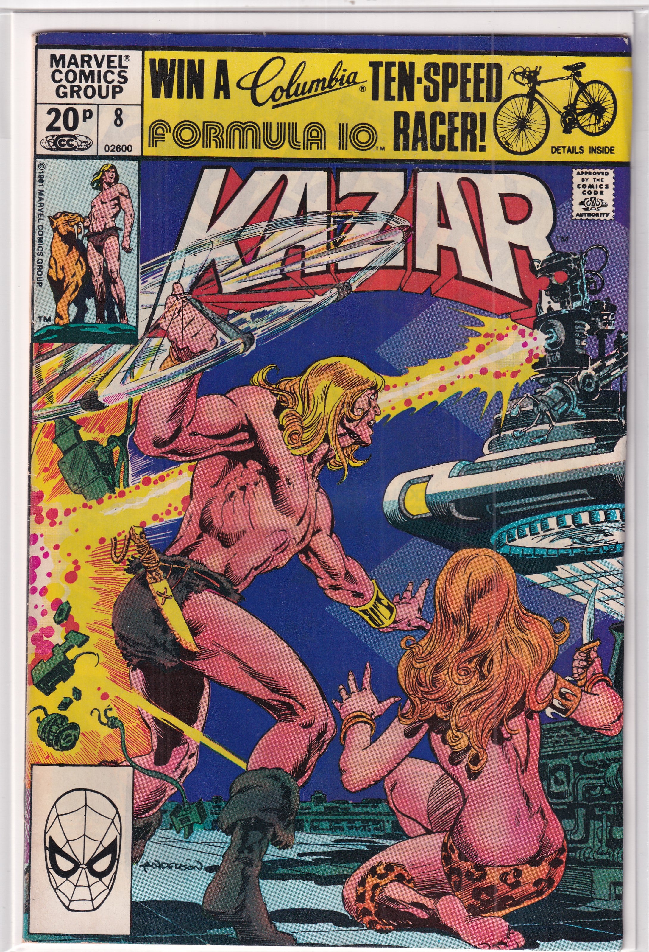 Ka-zar The Savage #8