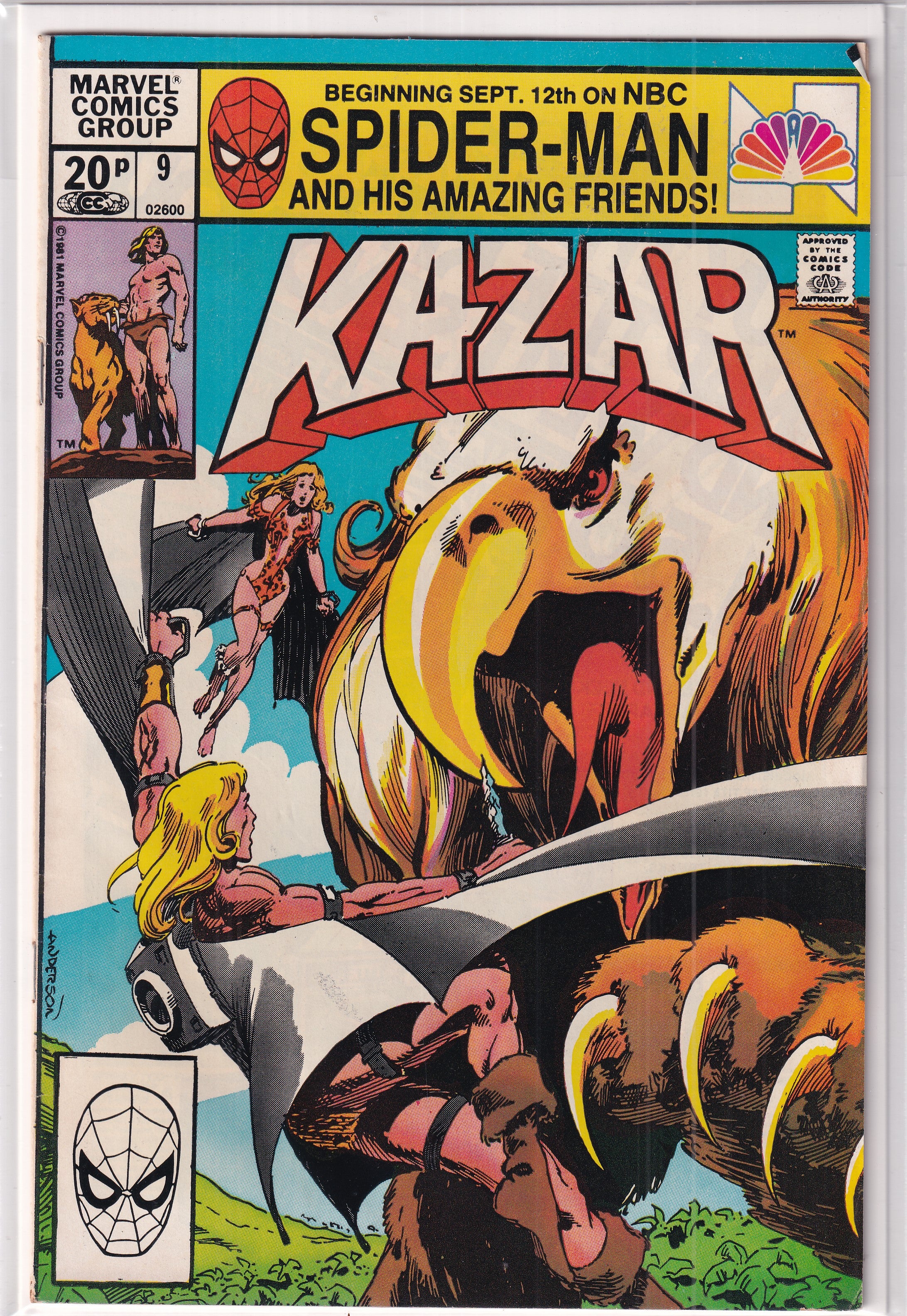 Ka-zar The Savage #9