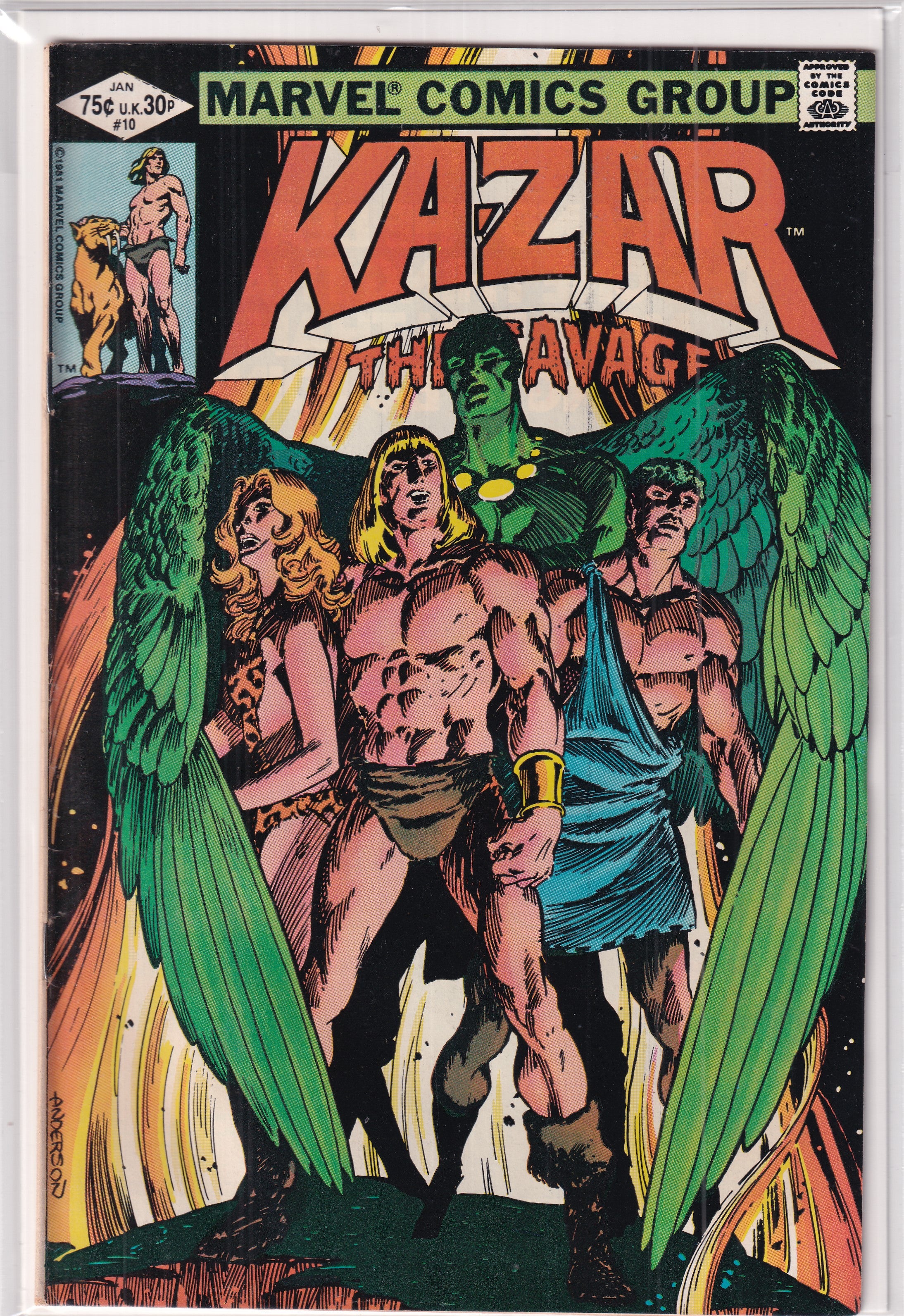 Ka-zar The Savage #10