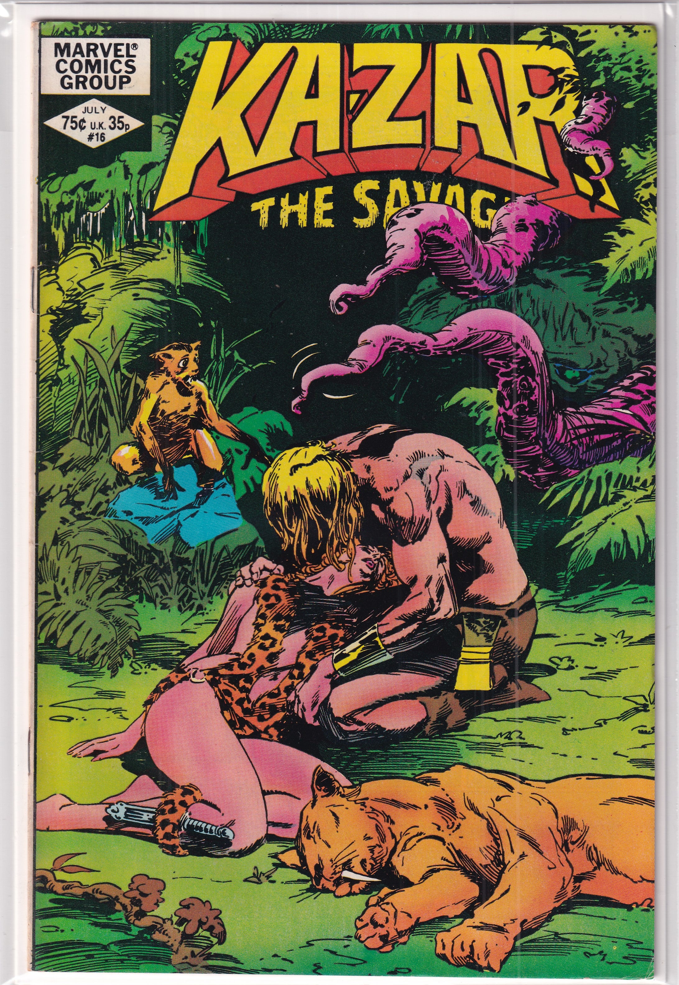 Ka-zar The Savage #16