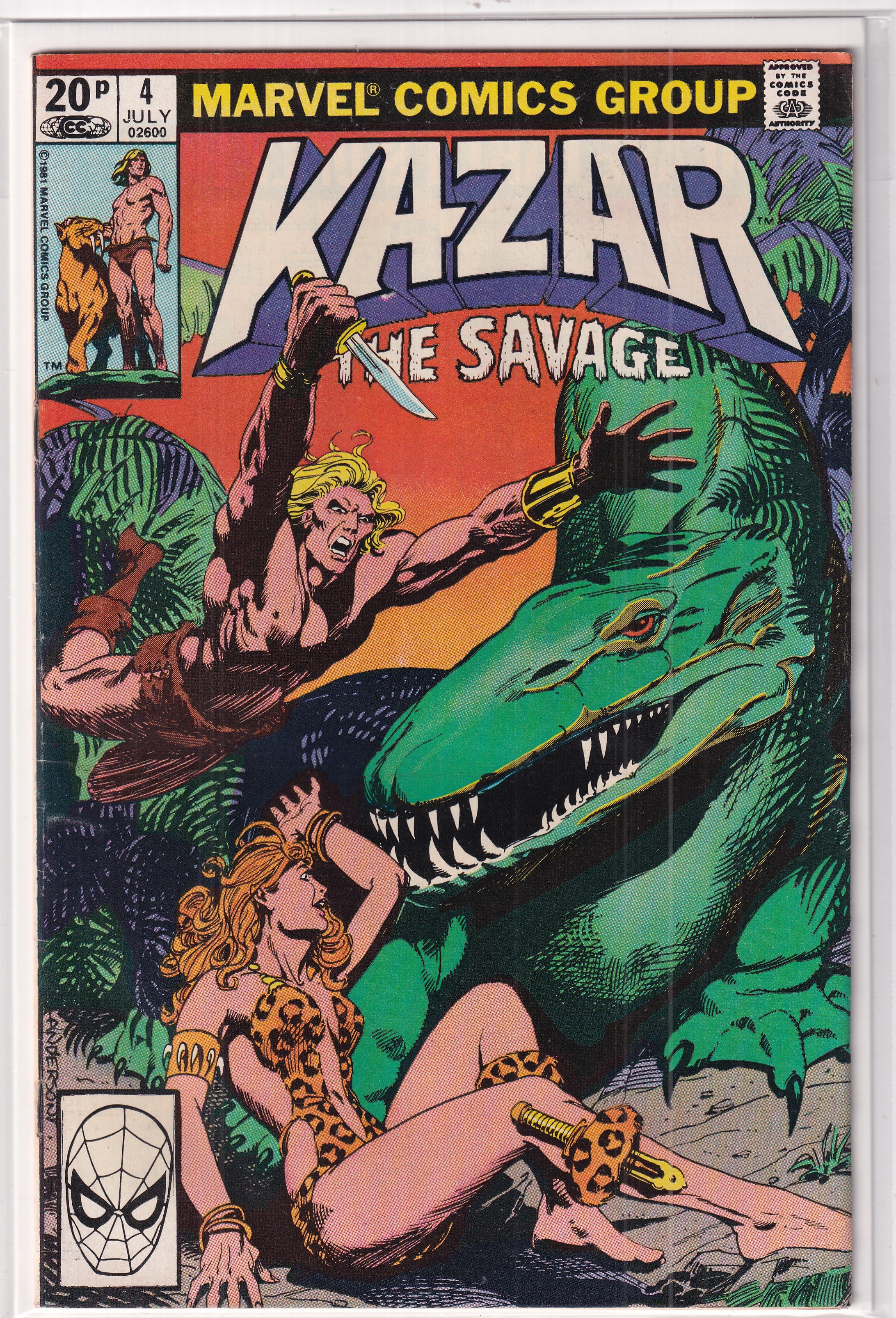 Ka-zar The Savage #4