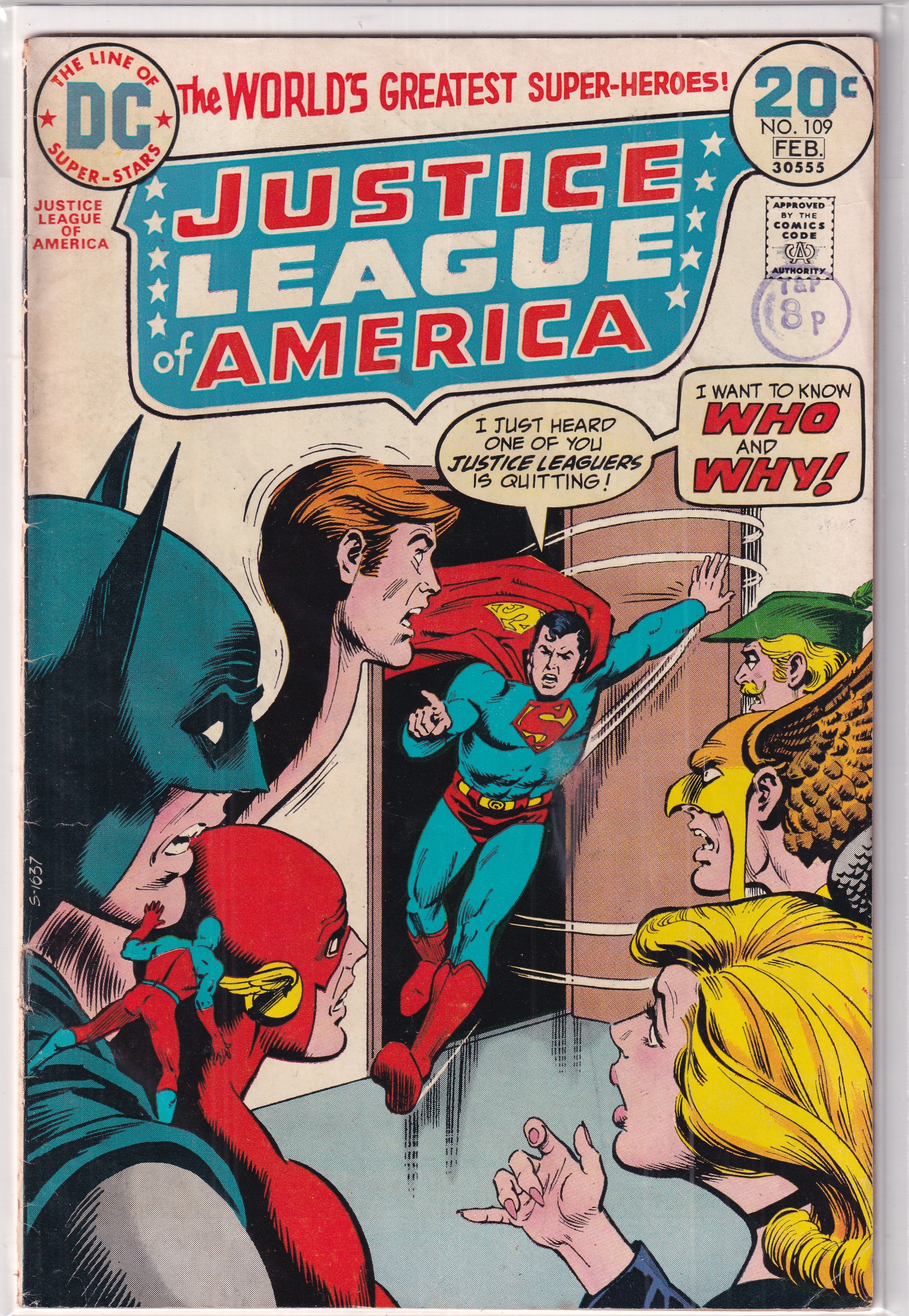 Justice League of America #109