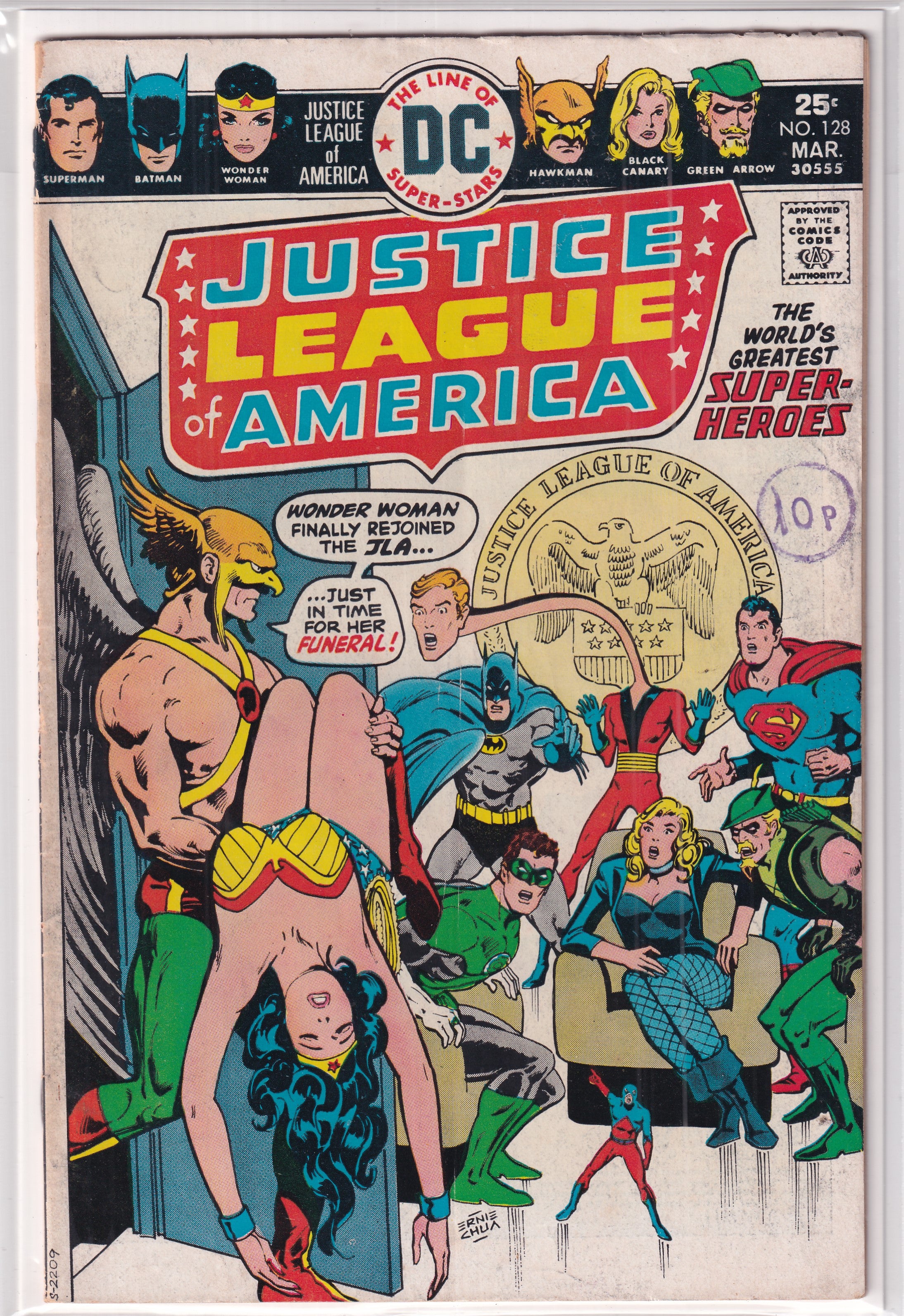 Justice League of America #128