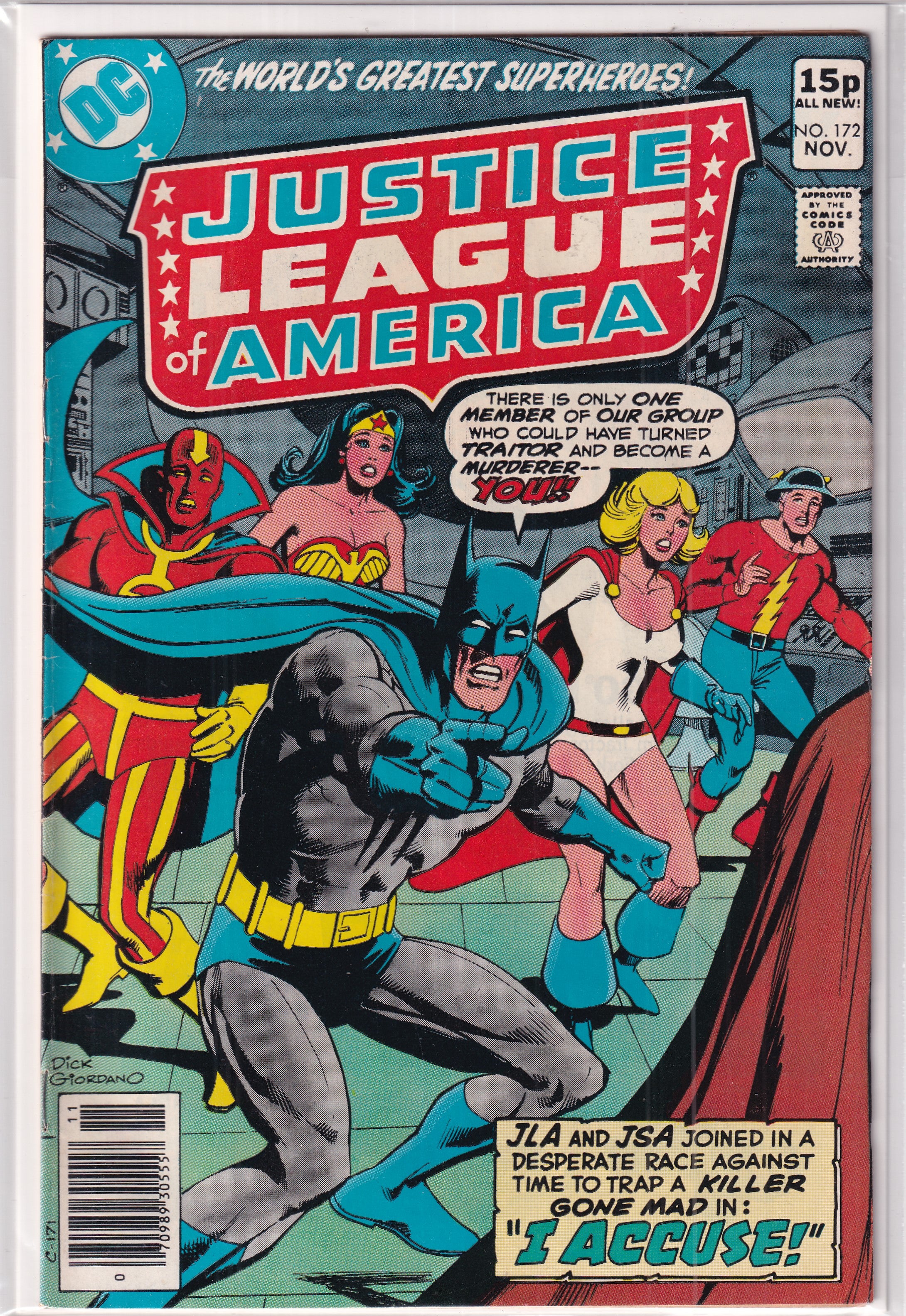 Justice League of America #172