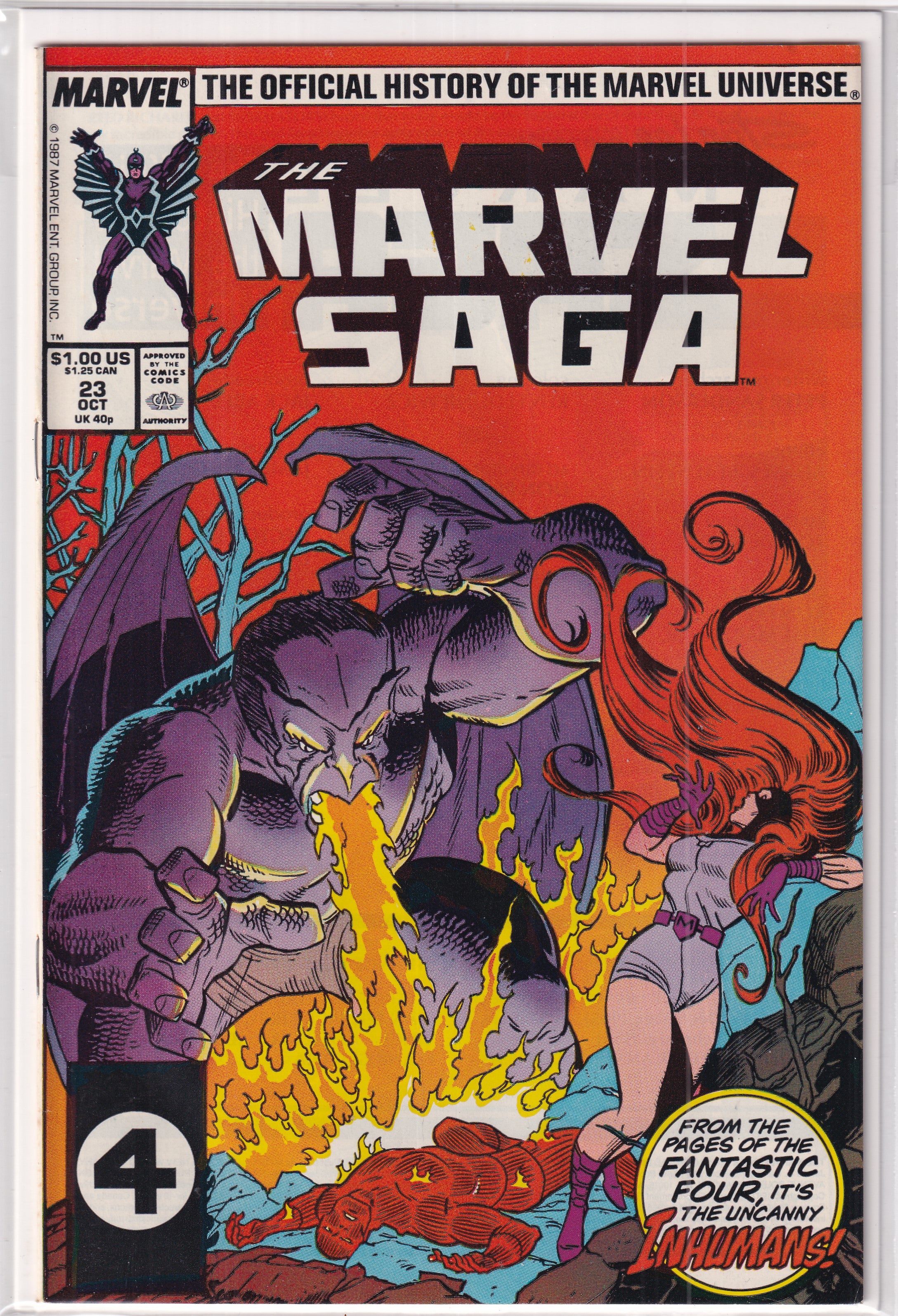 Marvel Saga the Official History of the Marvel Universe #23