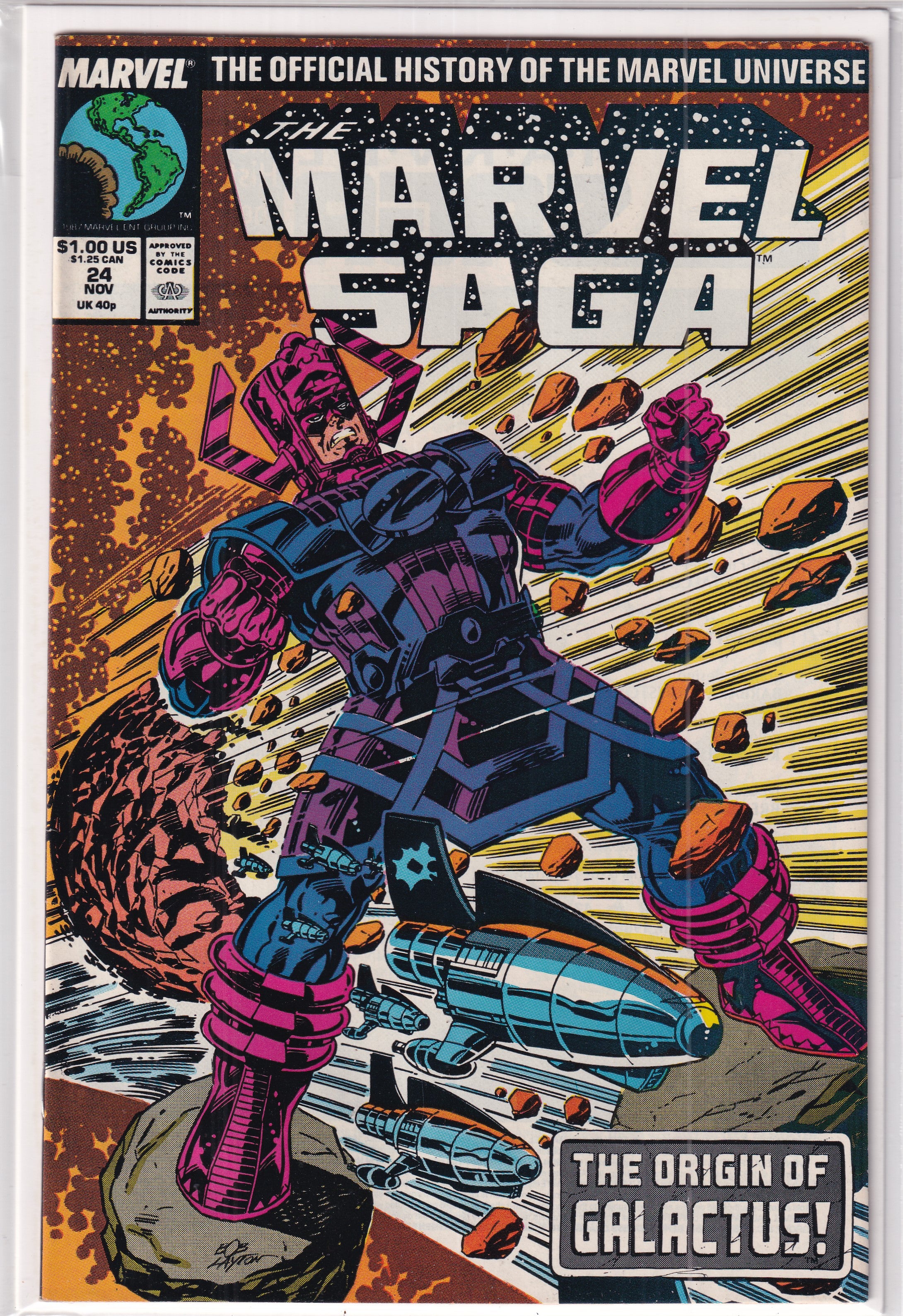 Marvel Saga the Official History of the Marvel Universe #24