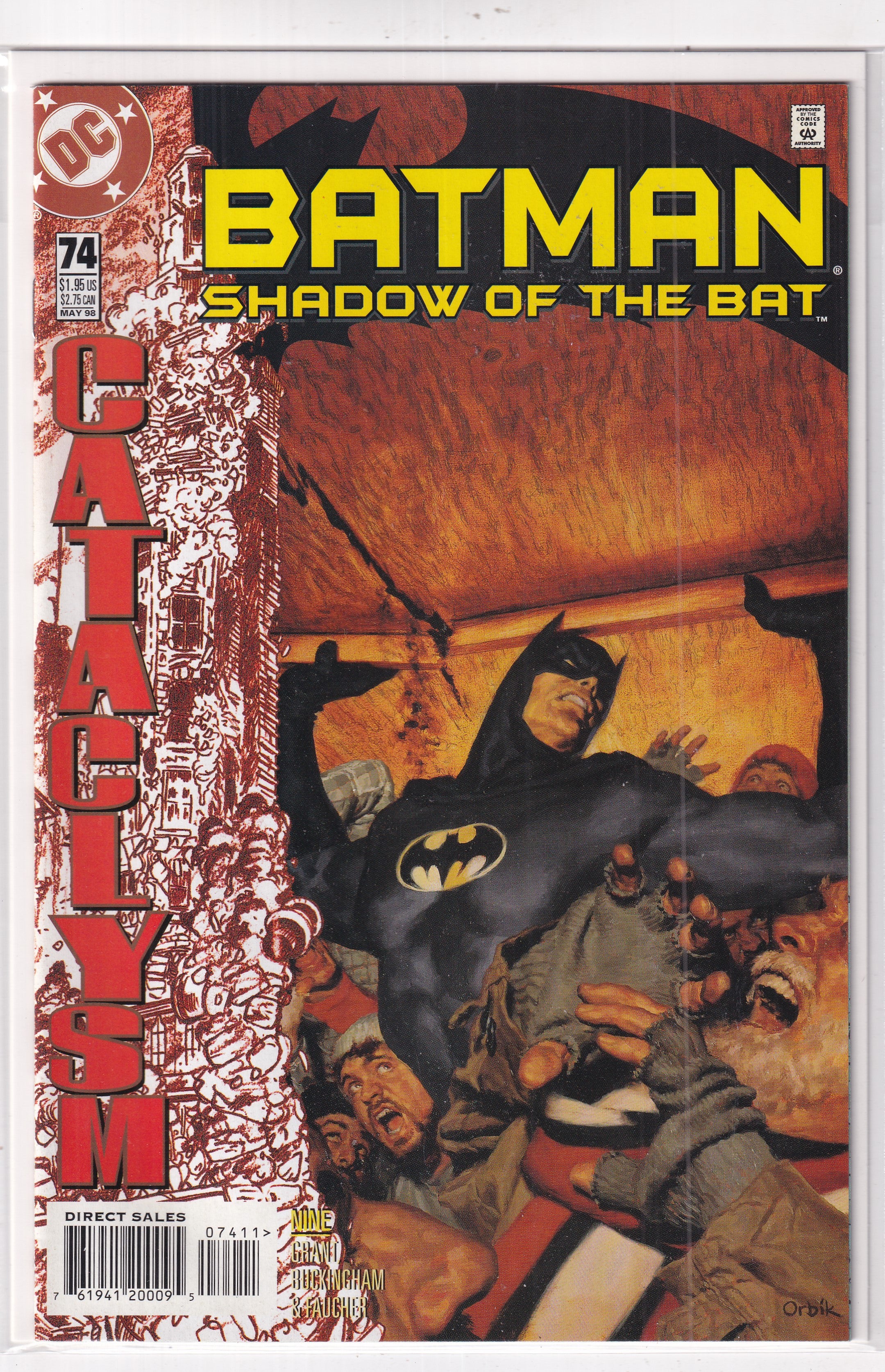 Batman Shadow of the Bat #74