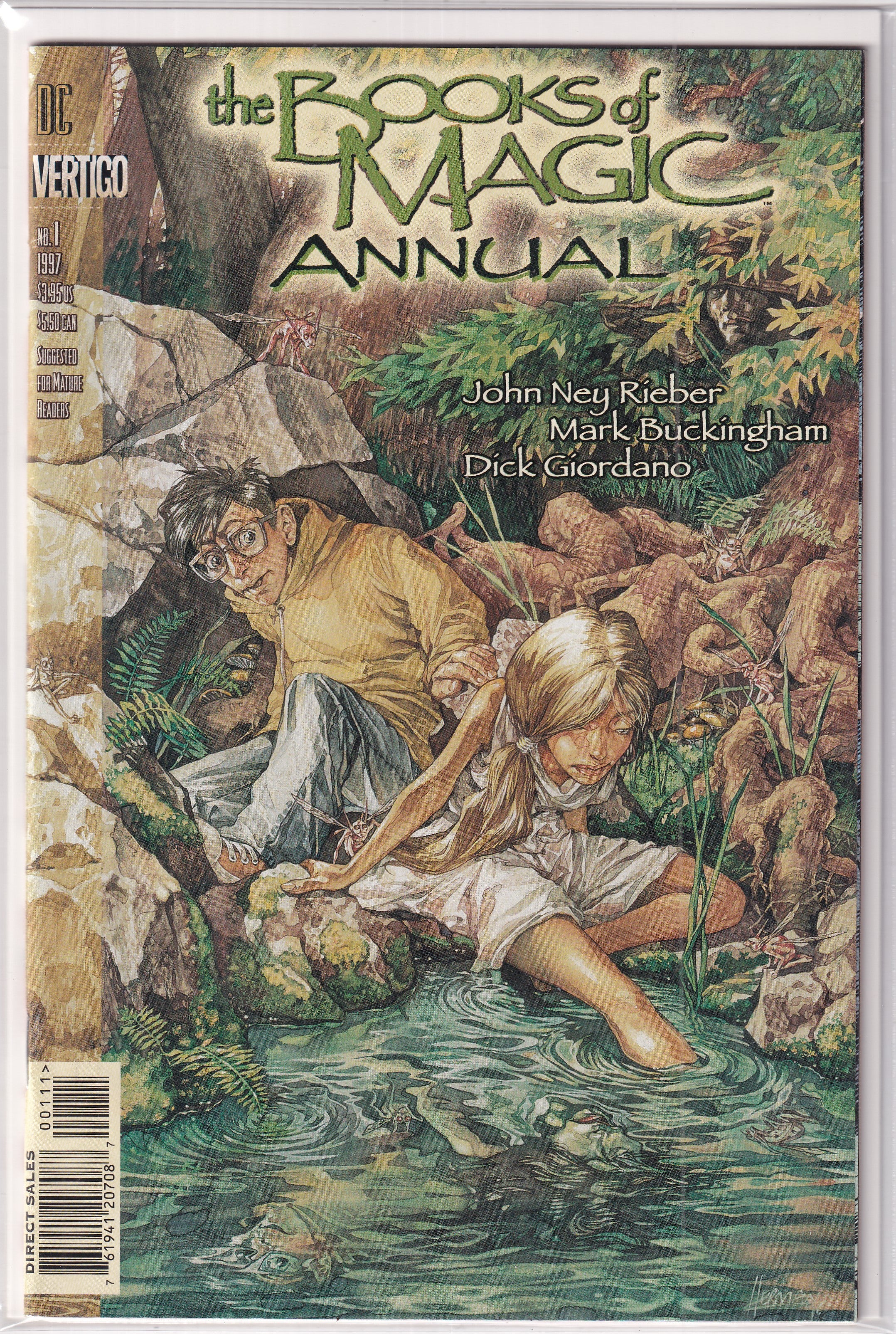 Books Of Magic Annual #1