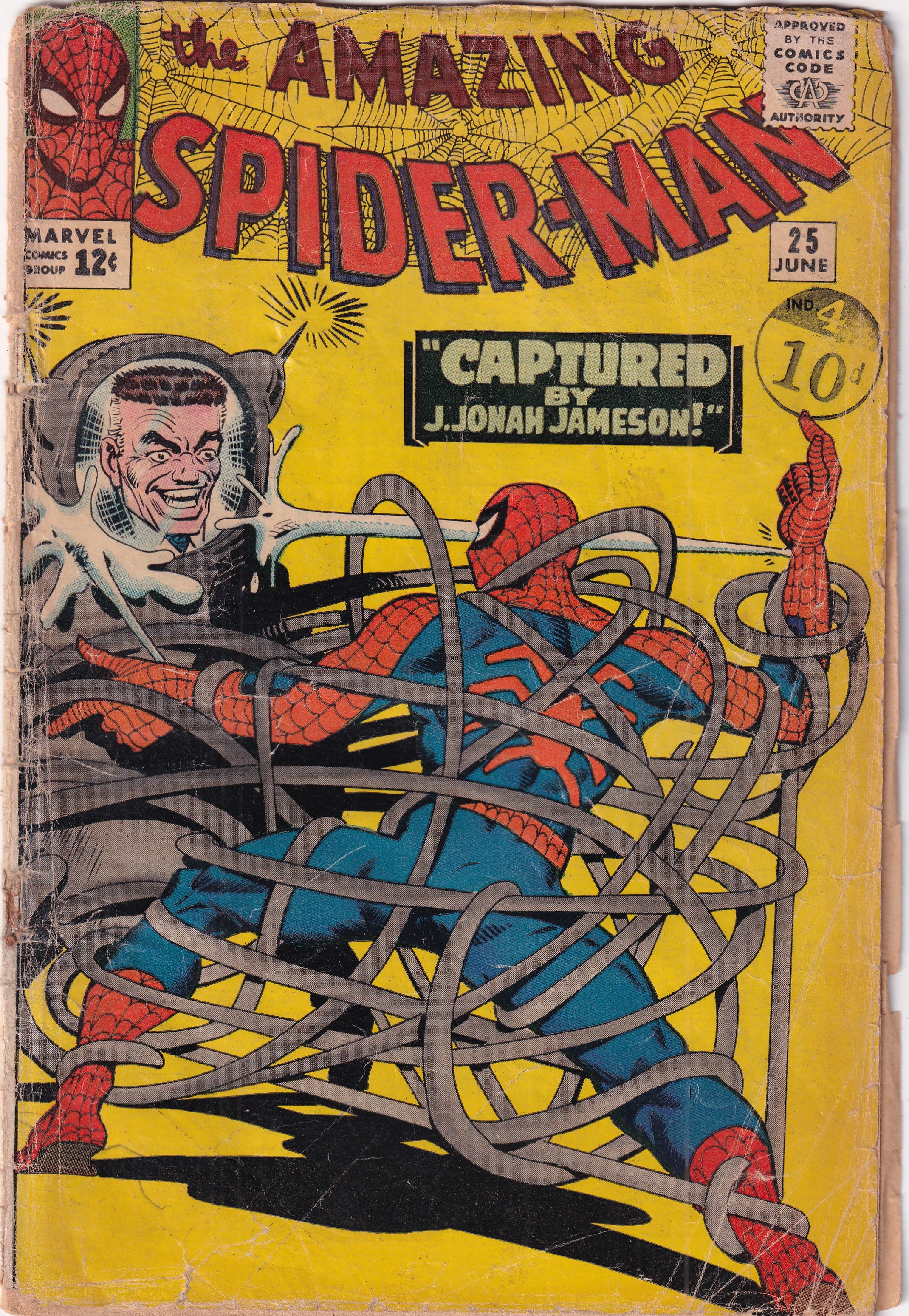 Amazing Spider-Man #25 Detached Cover