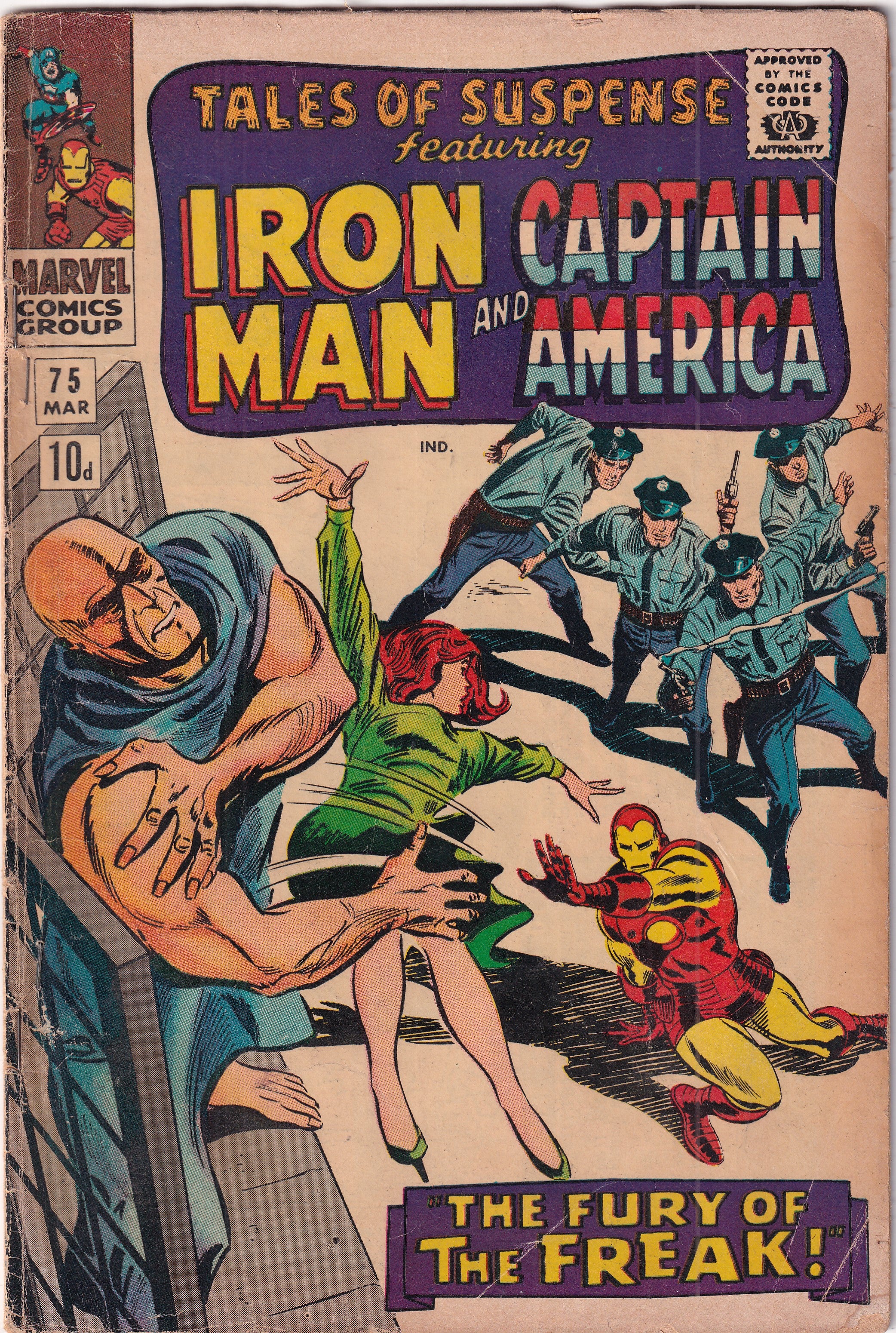 Tales of Suspense #75 Add Staples