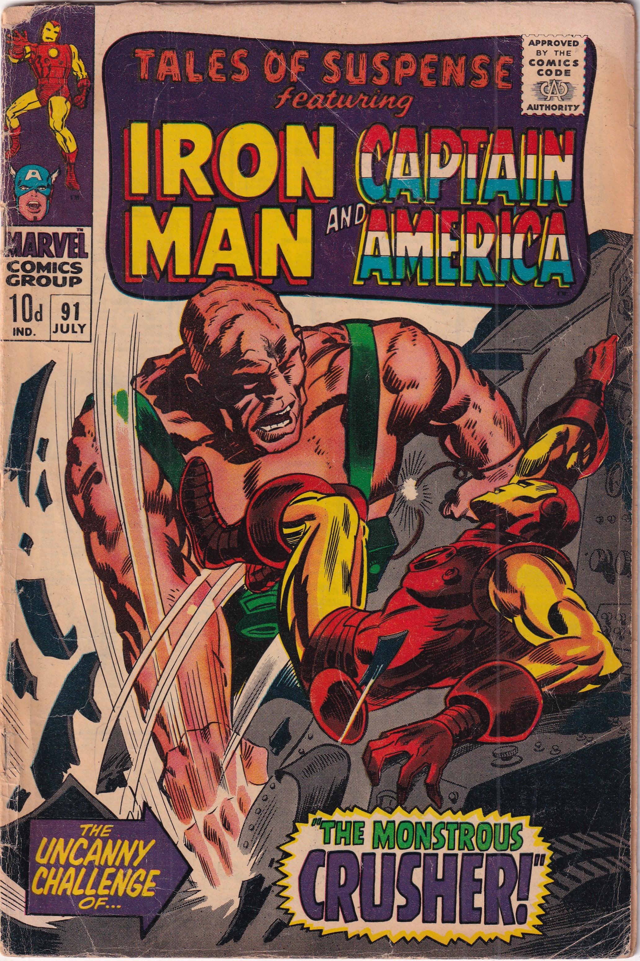 Tales of Suspense #91