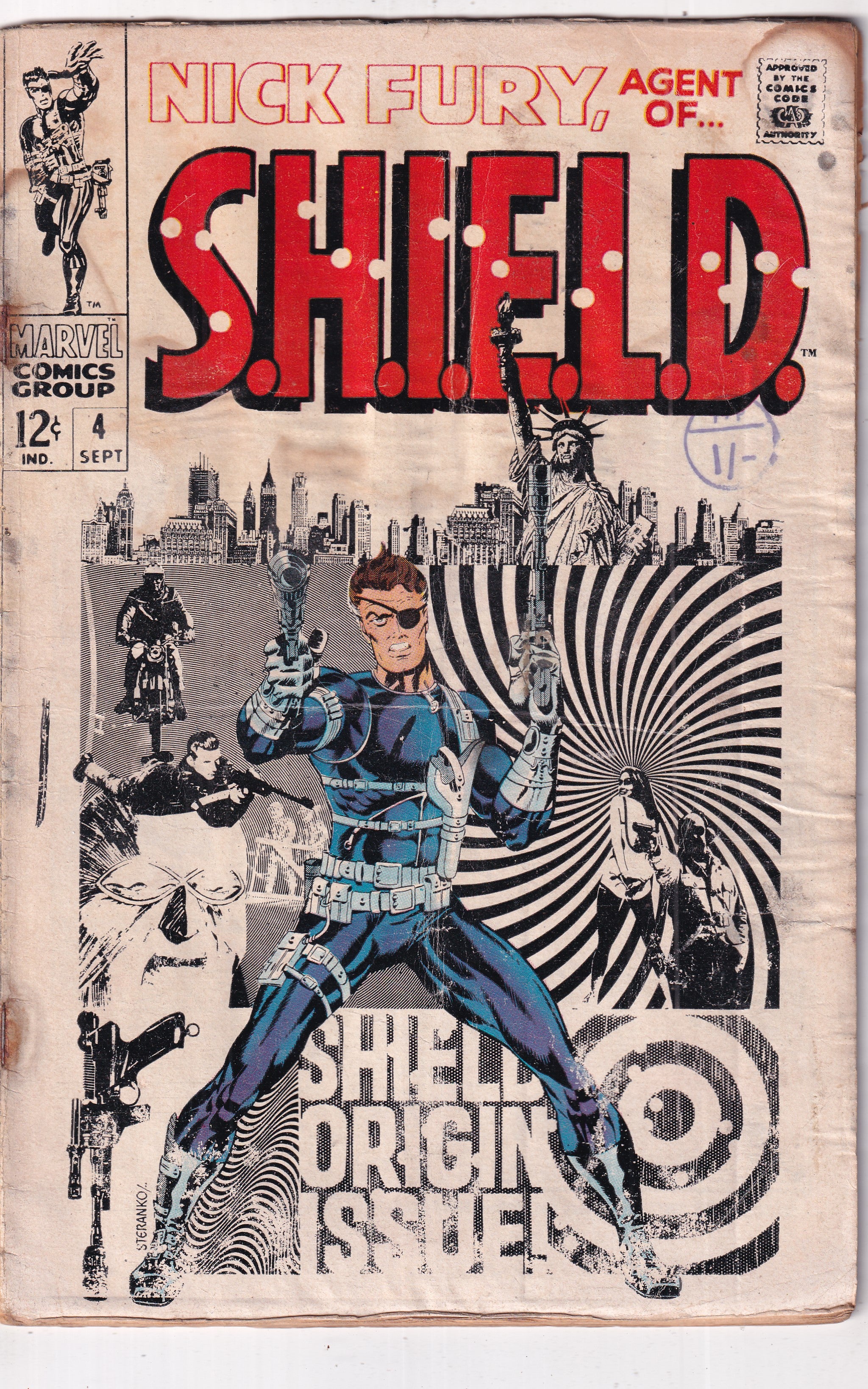 Nick Fury Agent of SHIELD #4