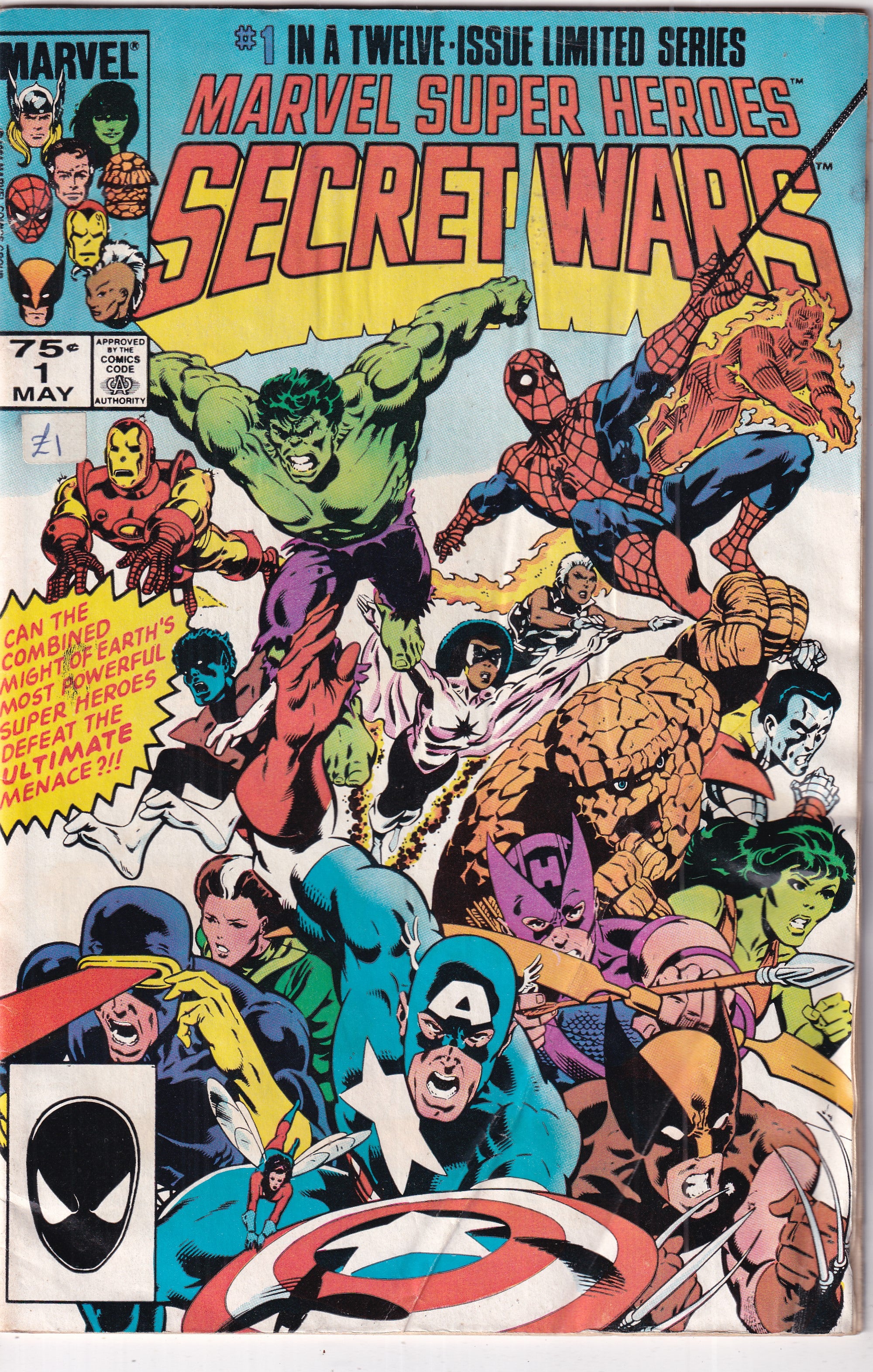 Marvel Super Heroes Secret Wars #1