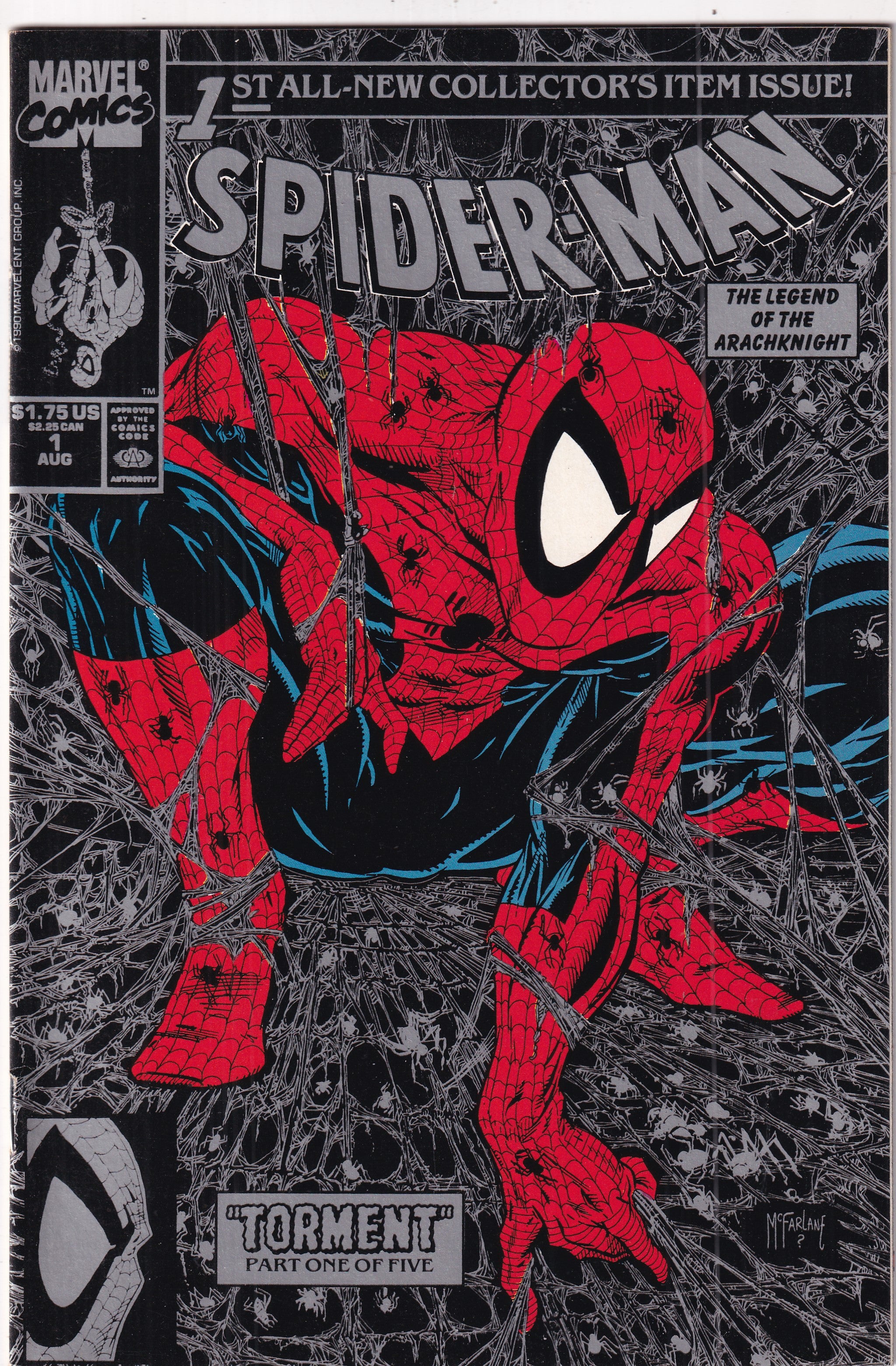 Spider-Man #1 Silver Edition