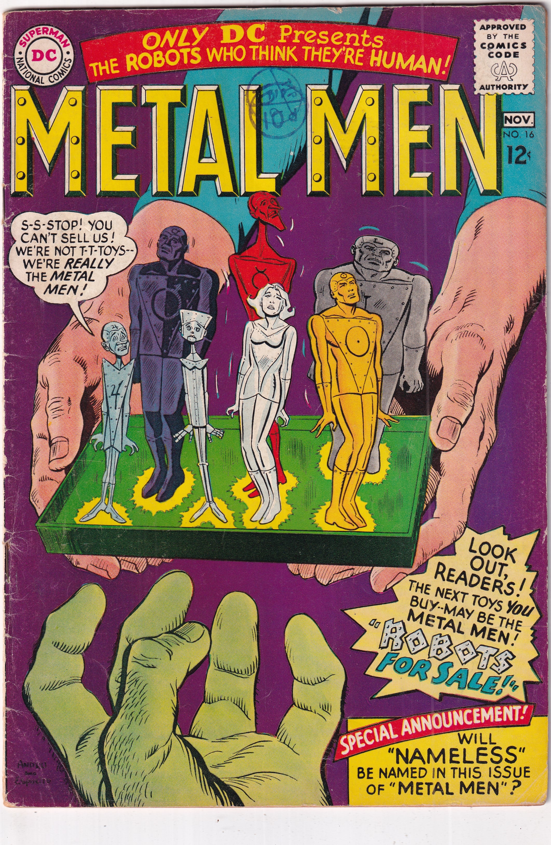 Metal Men #16