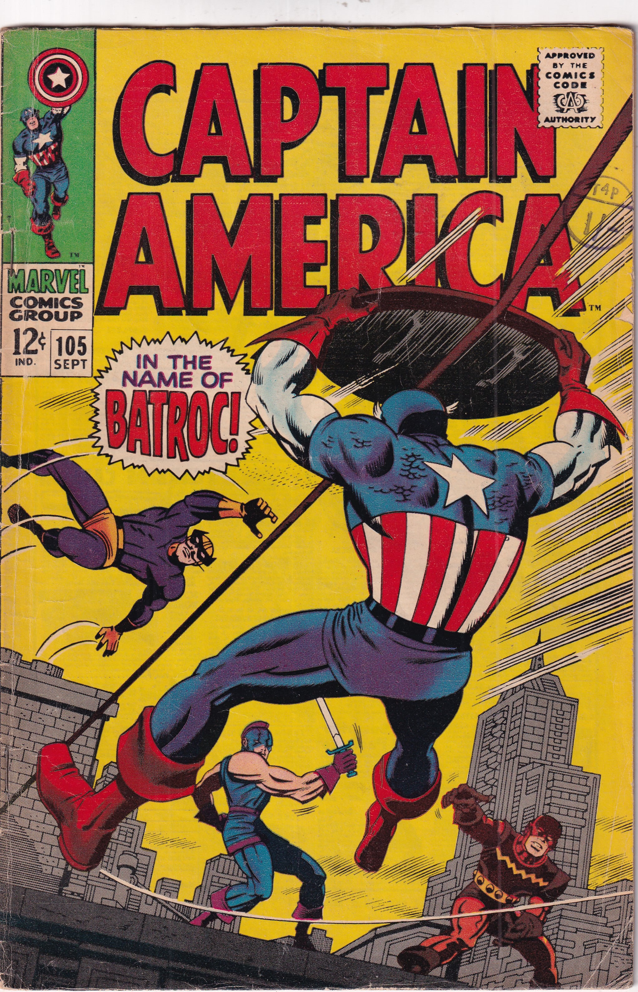 Captain America #105