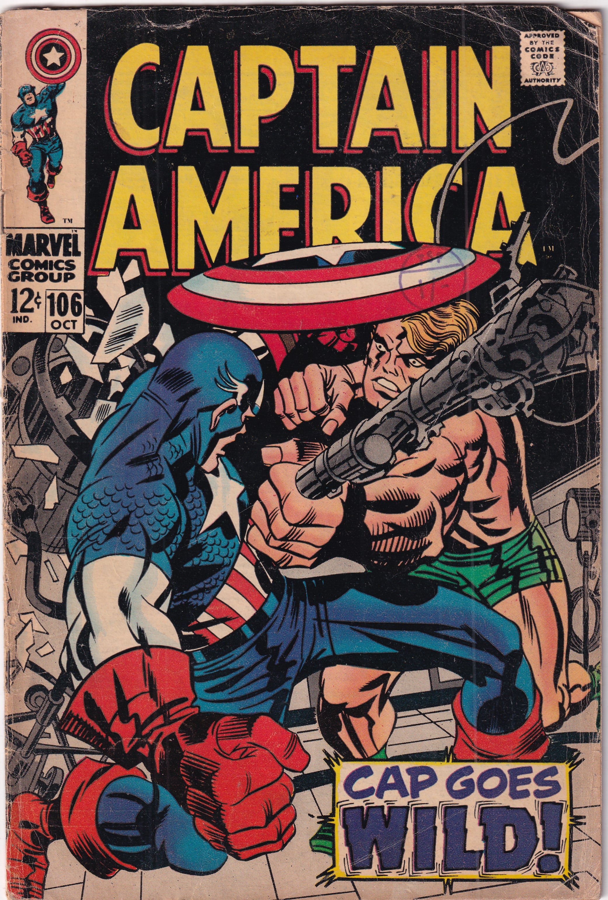 Captain America #106